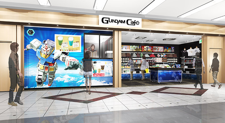 GUNDAM Café HANEDA Airport Satellite