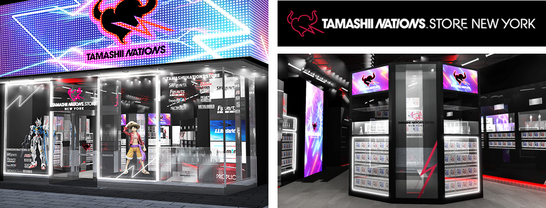 『TAMASHII NATIONS STORE NEW YORK』 イメージ