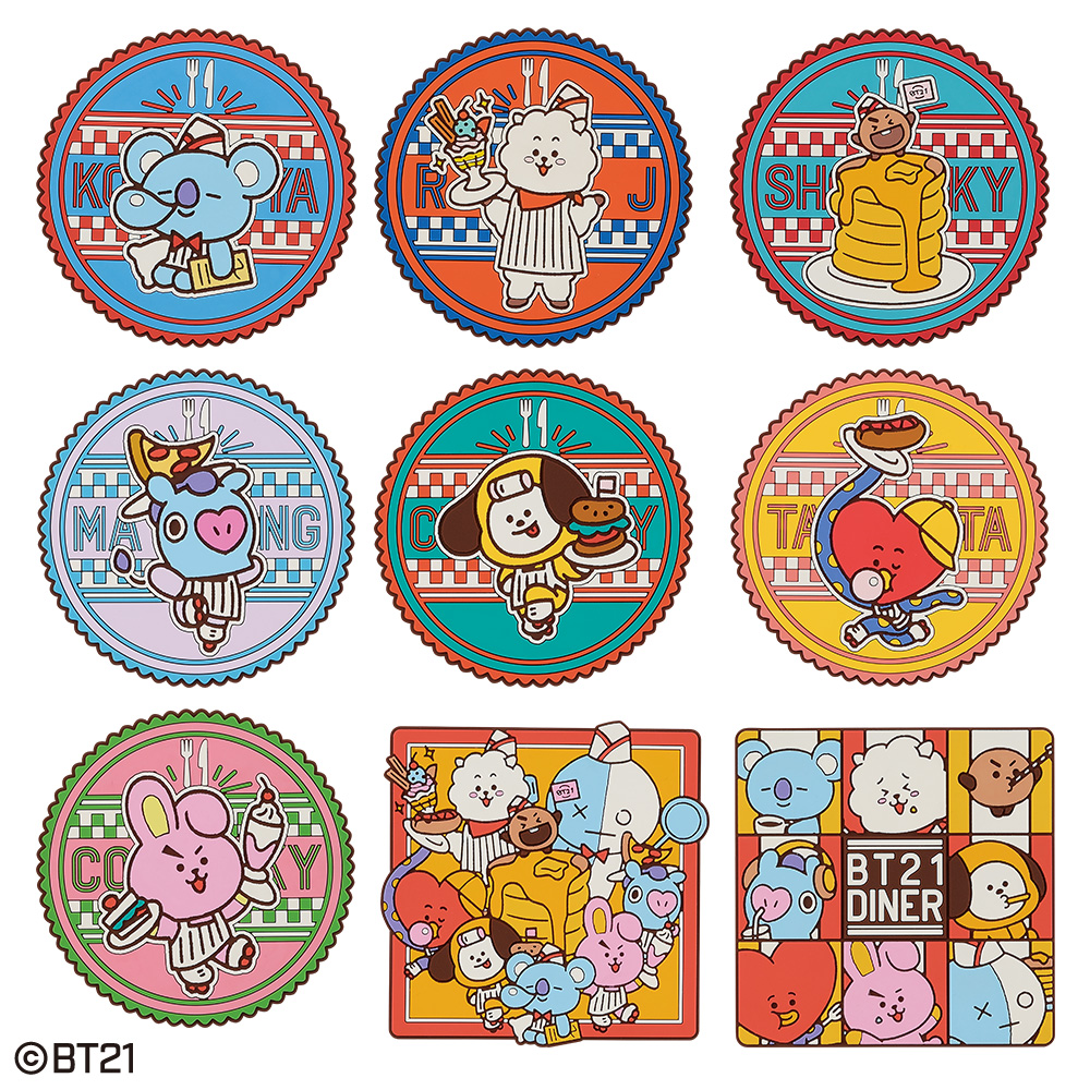 一番くじ BT21 Diner