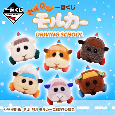 一番くじ PUI PUI モルカー DRIVING SCHOOL