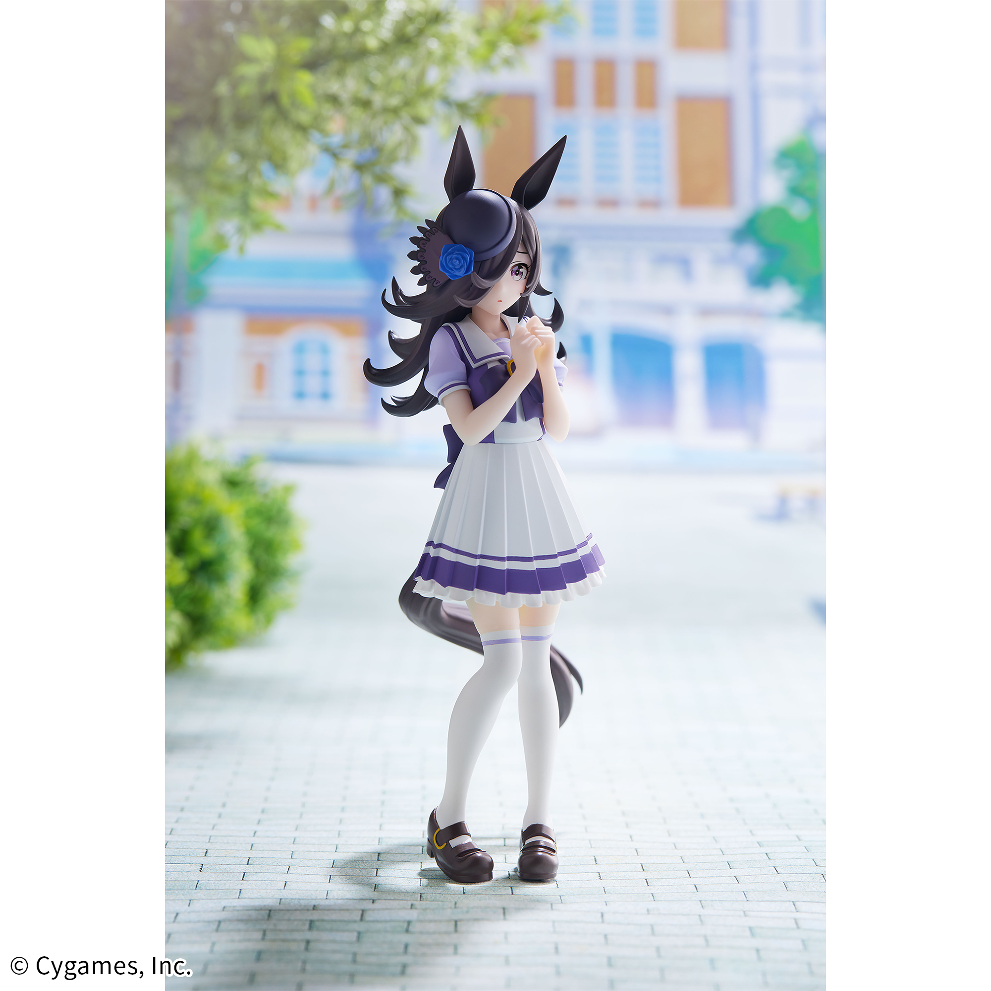 中古即納』{FIG} ライスシャワー ウマ娘 プリティーダービー 1/7 完成 