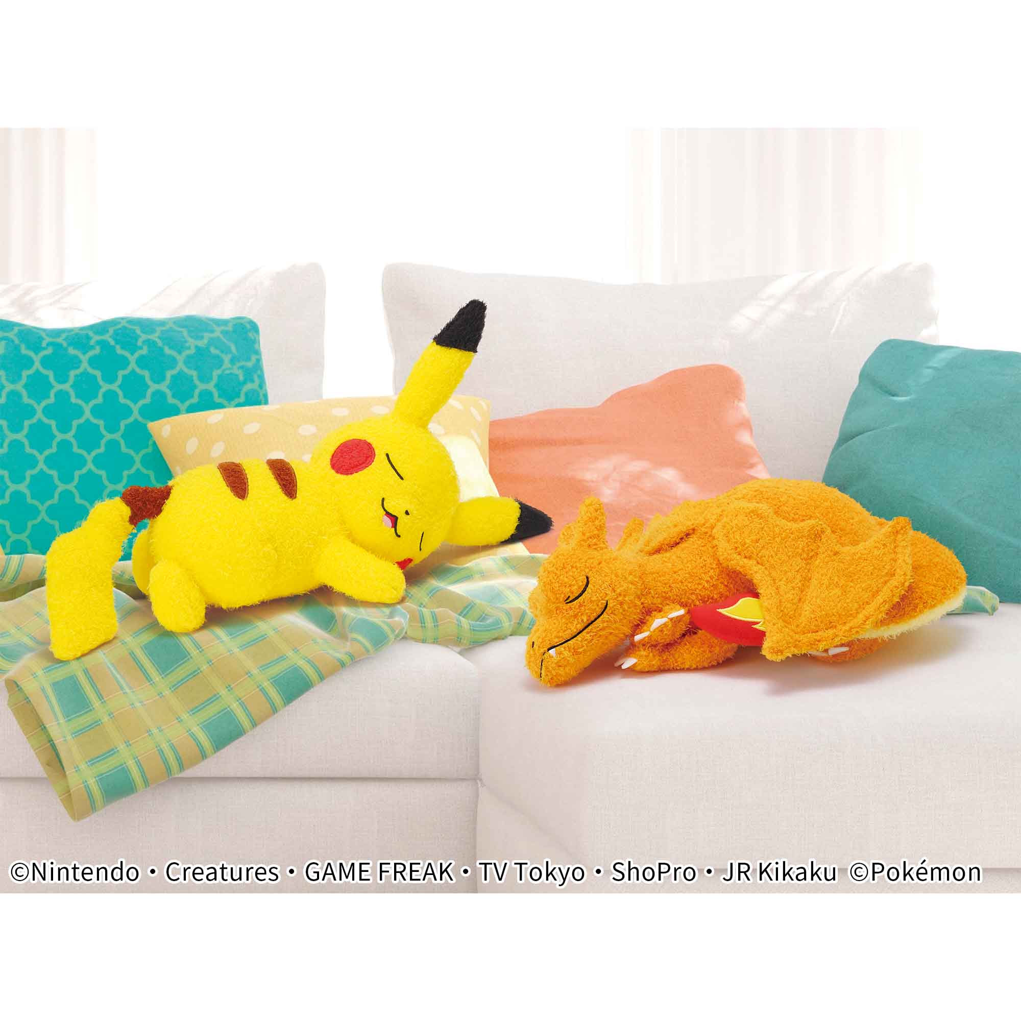 ポケットモンスター くつろぎタイム でっかいぬいぐるみ～ピカチュウ 