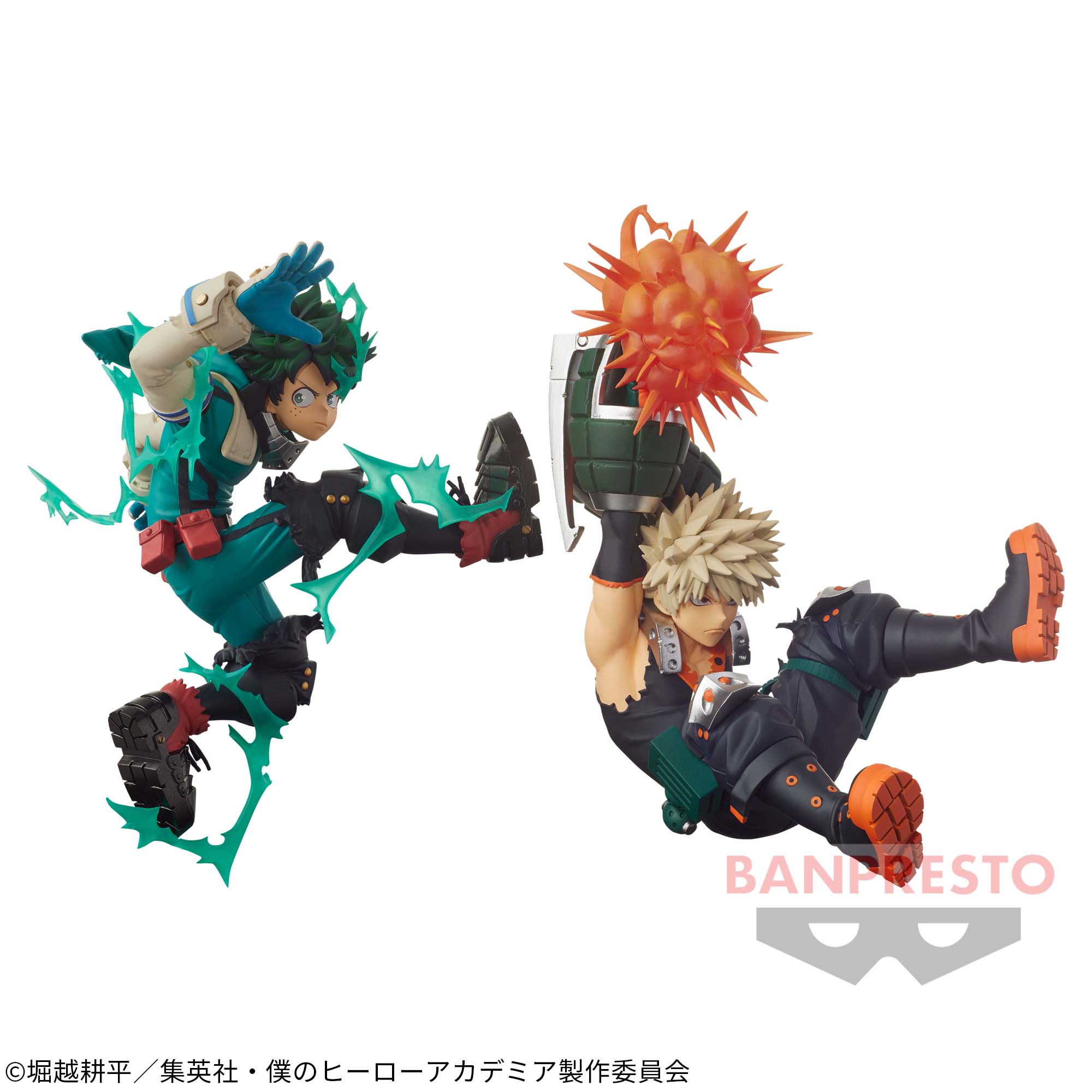 僕のヒーローアカデミア フィギュア 緑谷出久・爆豪勝己～1社限定 