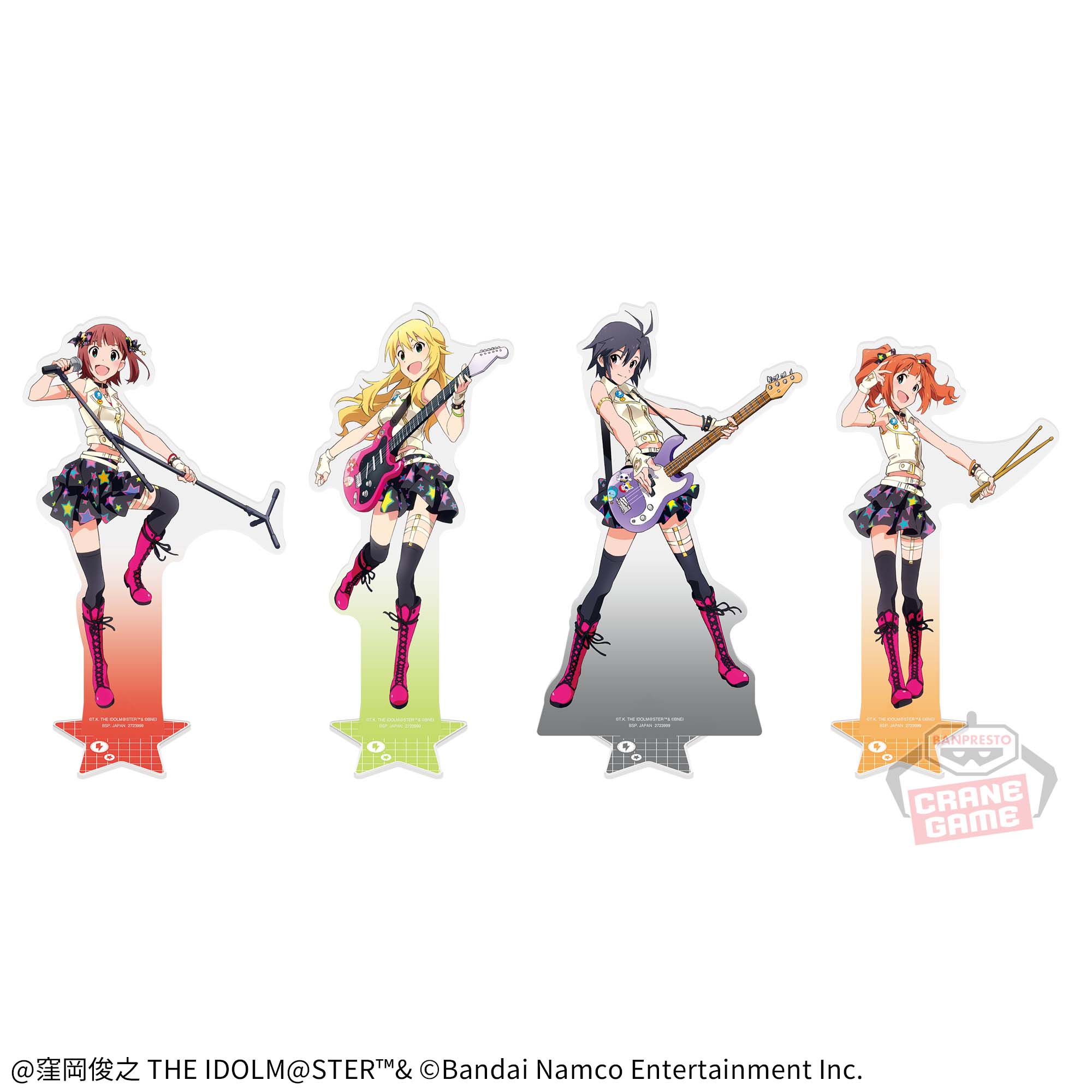 アイドルマスター スタンド付きビッグアクリルフィギュア│株式会社 