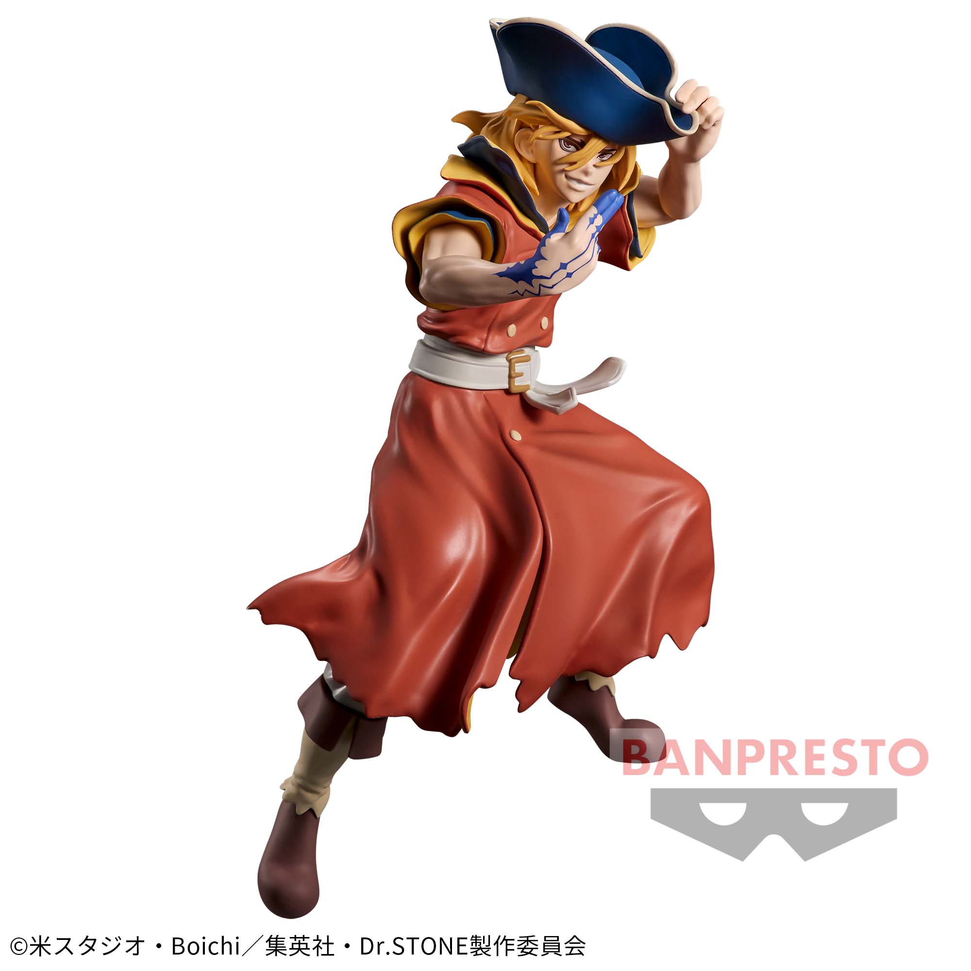 Dr.STONE FIGURE of STONE WORLD-造形の科学-七海龍水Ⅱ│株式会社  