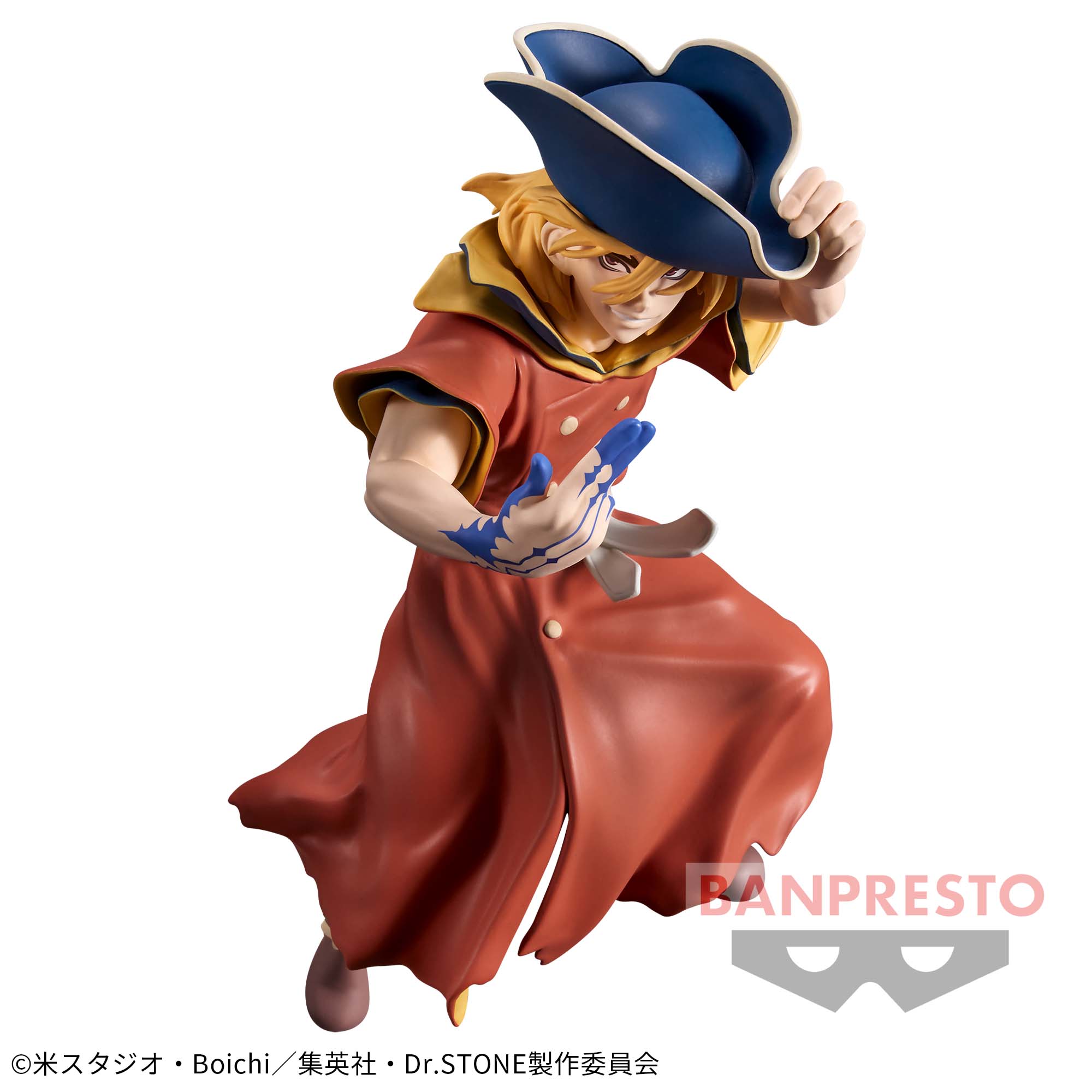 Dr.STONE FIGURE of STONE WORLD-造形の科学-七海龍水Ⅱ│株式会社 
