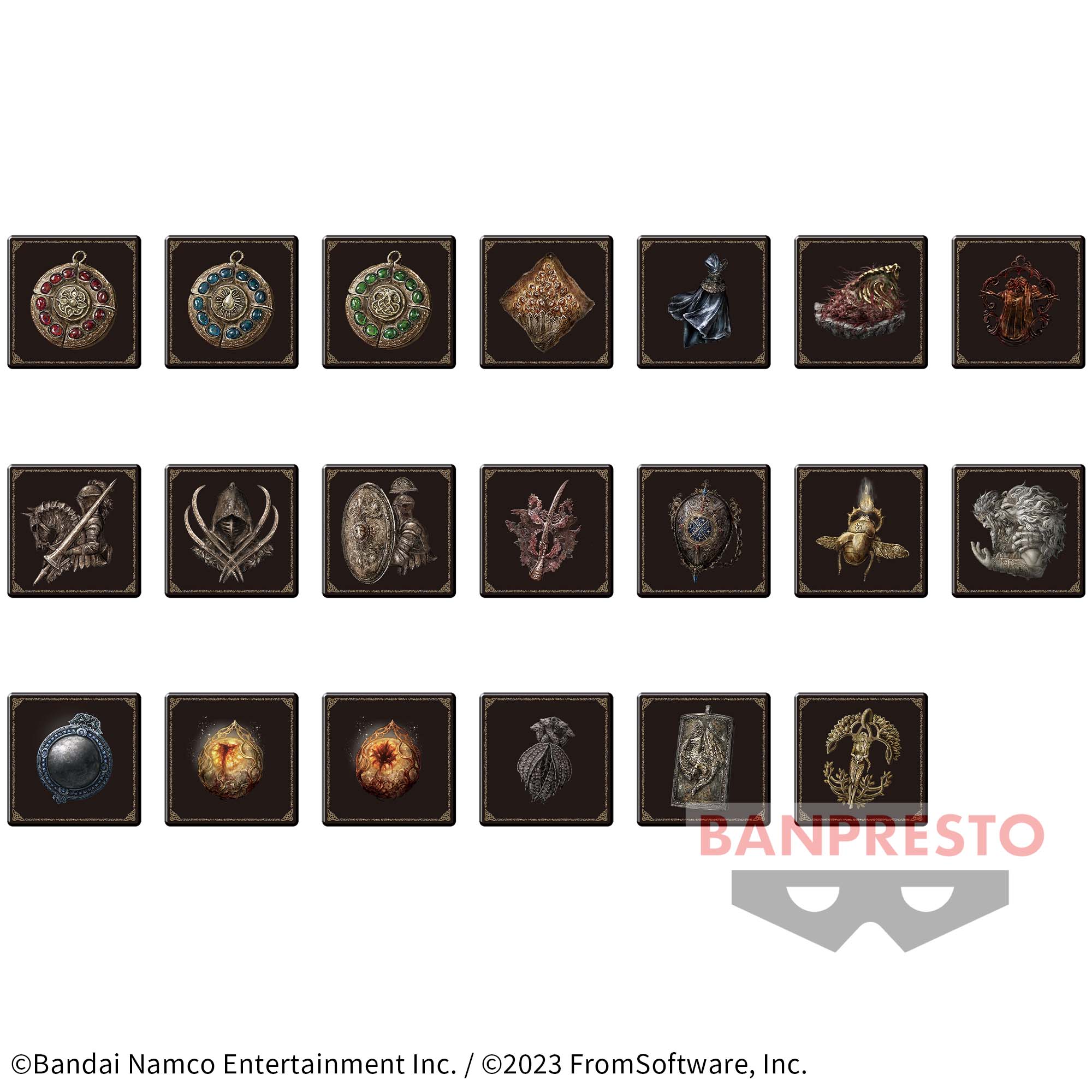 ELDEN RING スクエア缶バッジ│株式会社BANDAI SPIRITS（バンダイ 