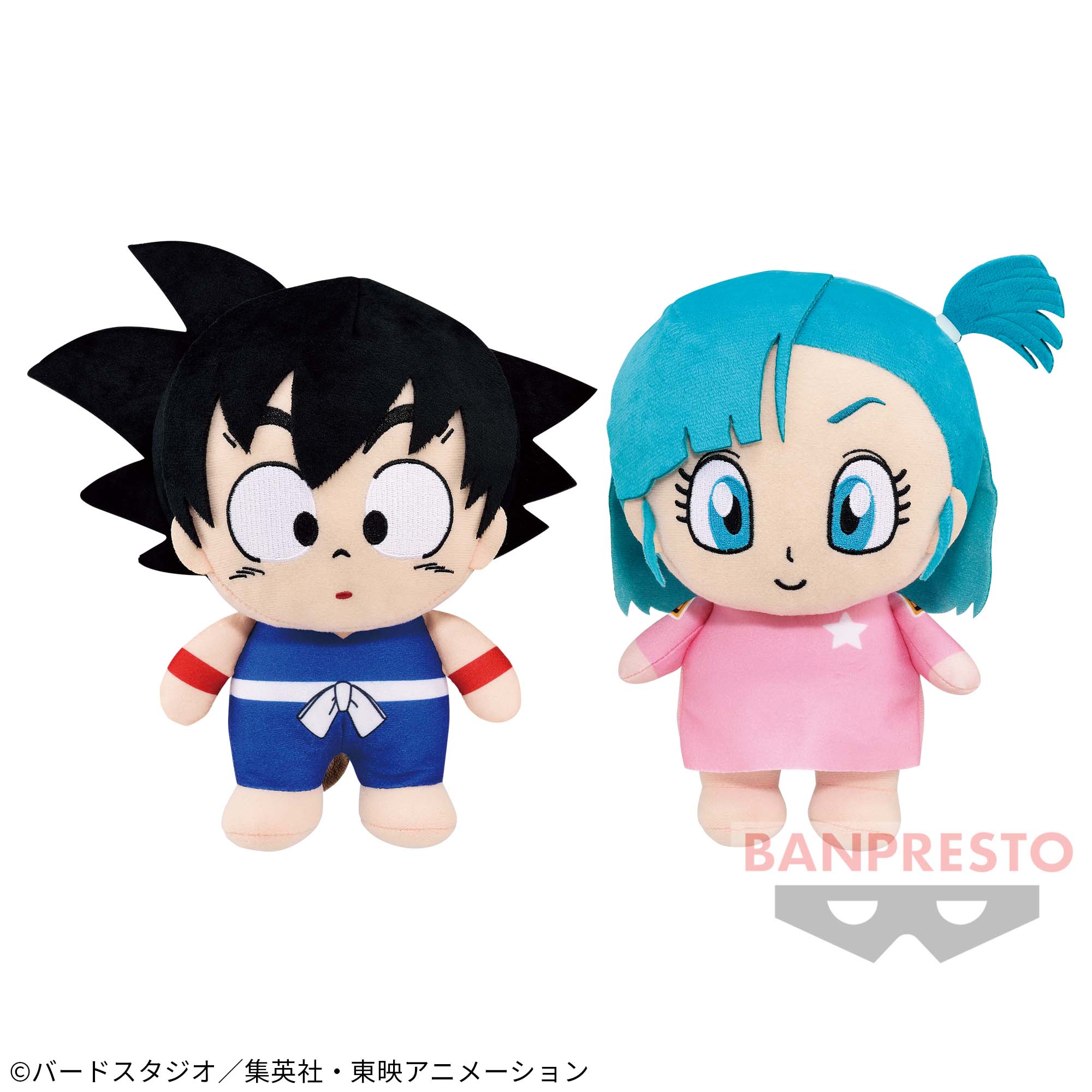 ドラゴンボール でっかいぬいぐるみ～孫悟空とブルマ～│株式会社 
