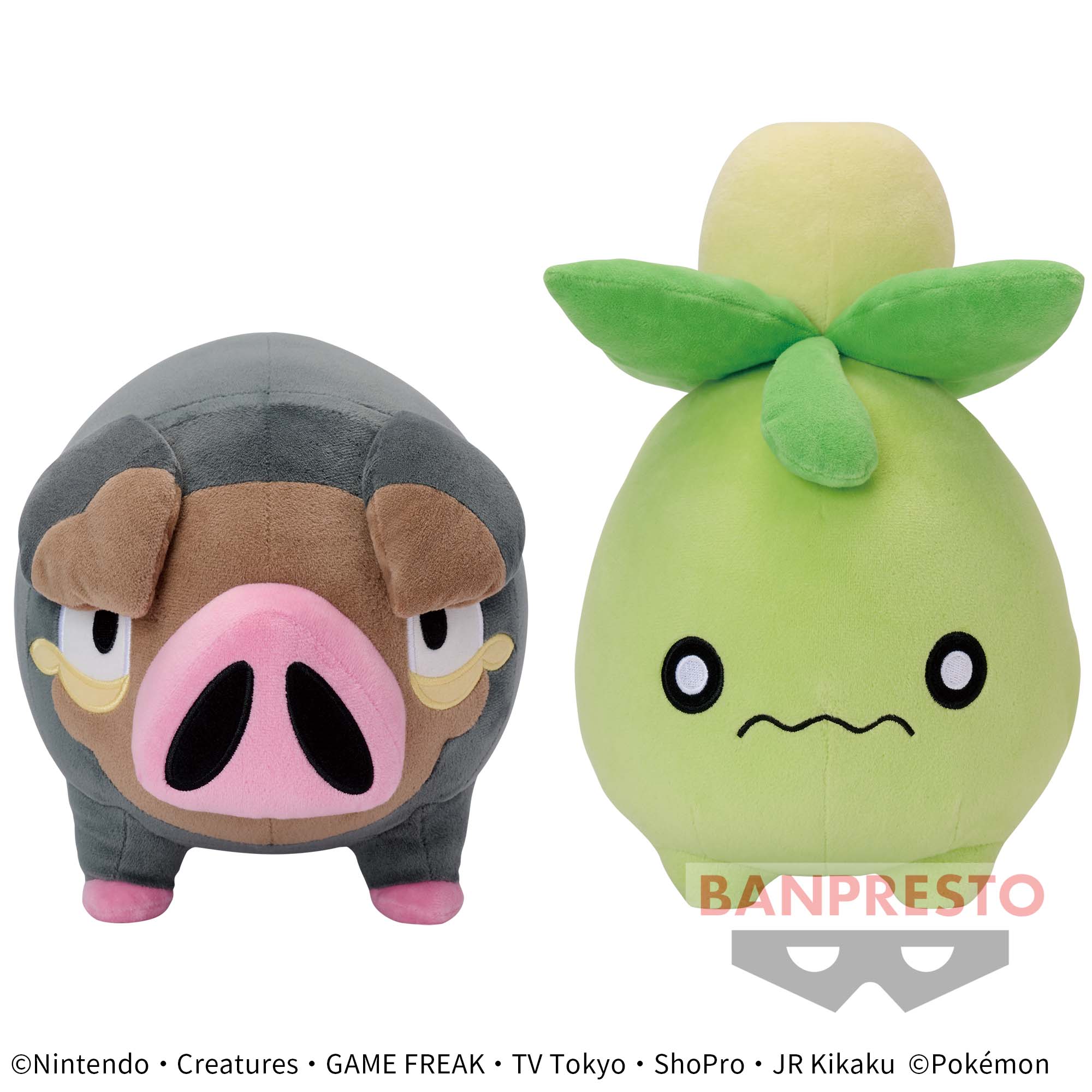 ポケットモンスター もふぐっとぬいぐるみ～グルトン・ミニーブ 