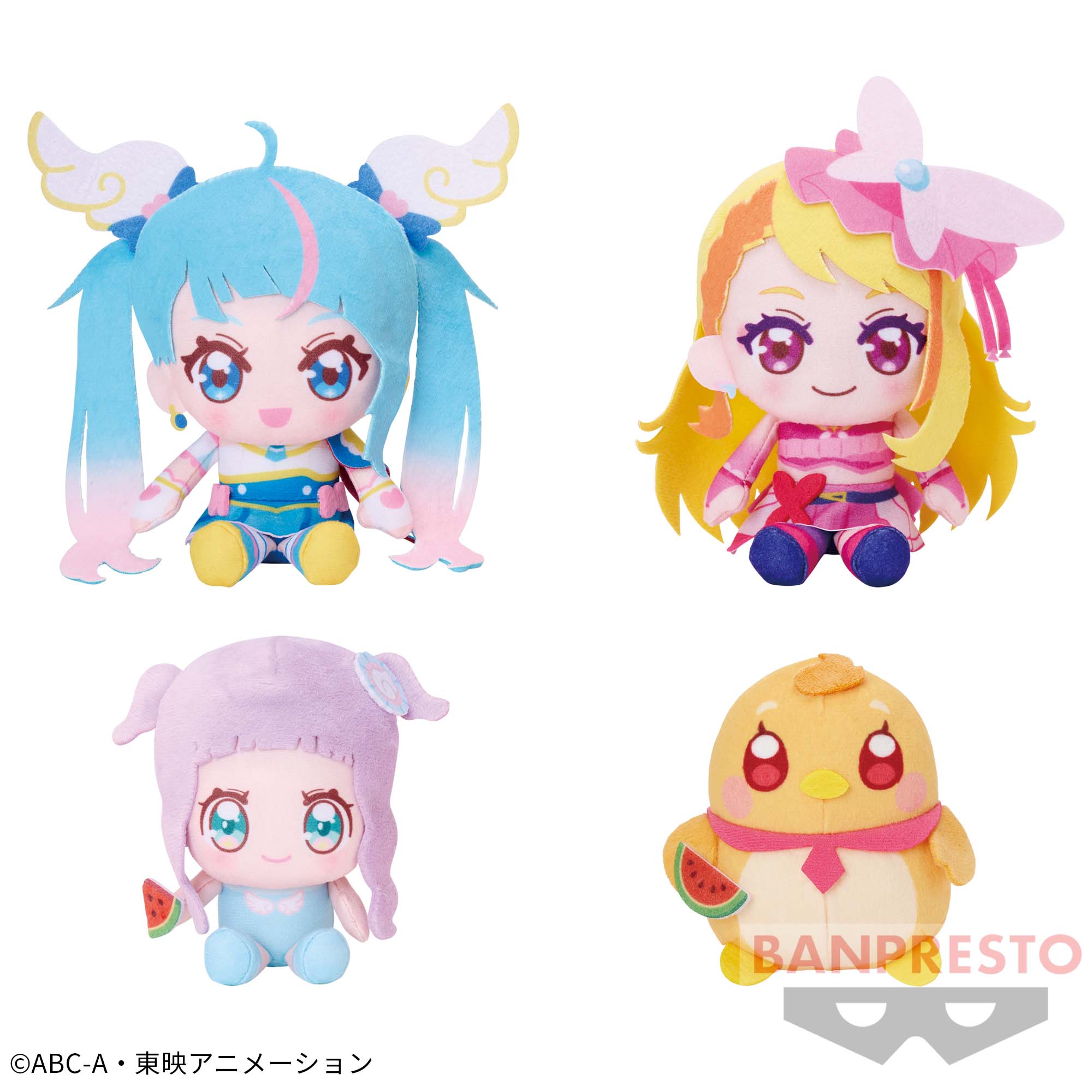 ひろがるスカイ！プリキュア コロっとまんまる プリフェイスぬいぐるみ 