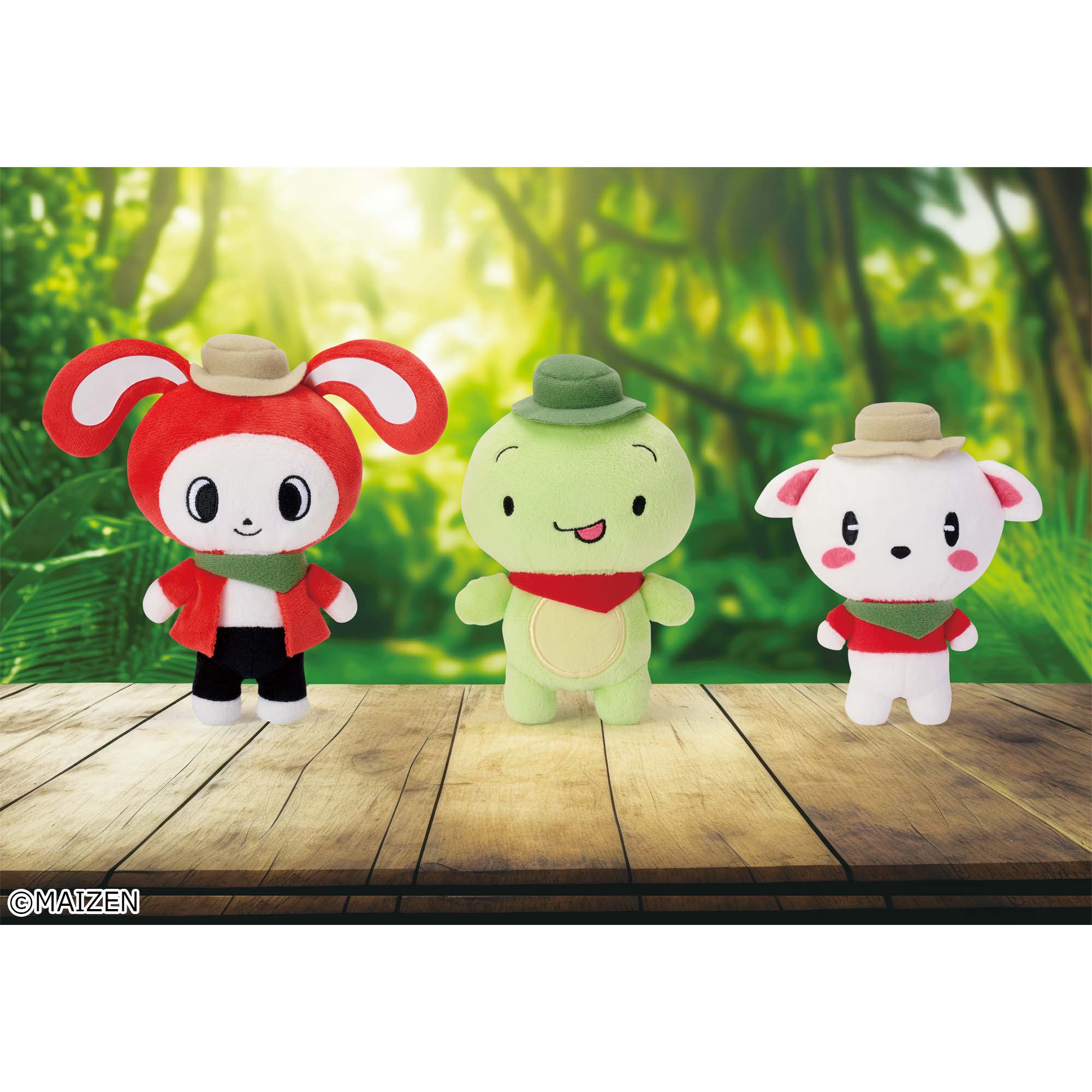 まいぜんシスターズ ぬいぐるみ～探検へGO！～│株式会社BANDAI 