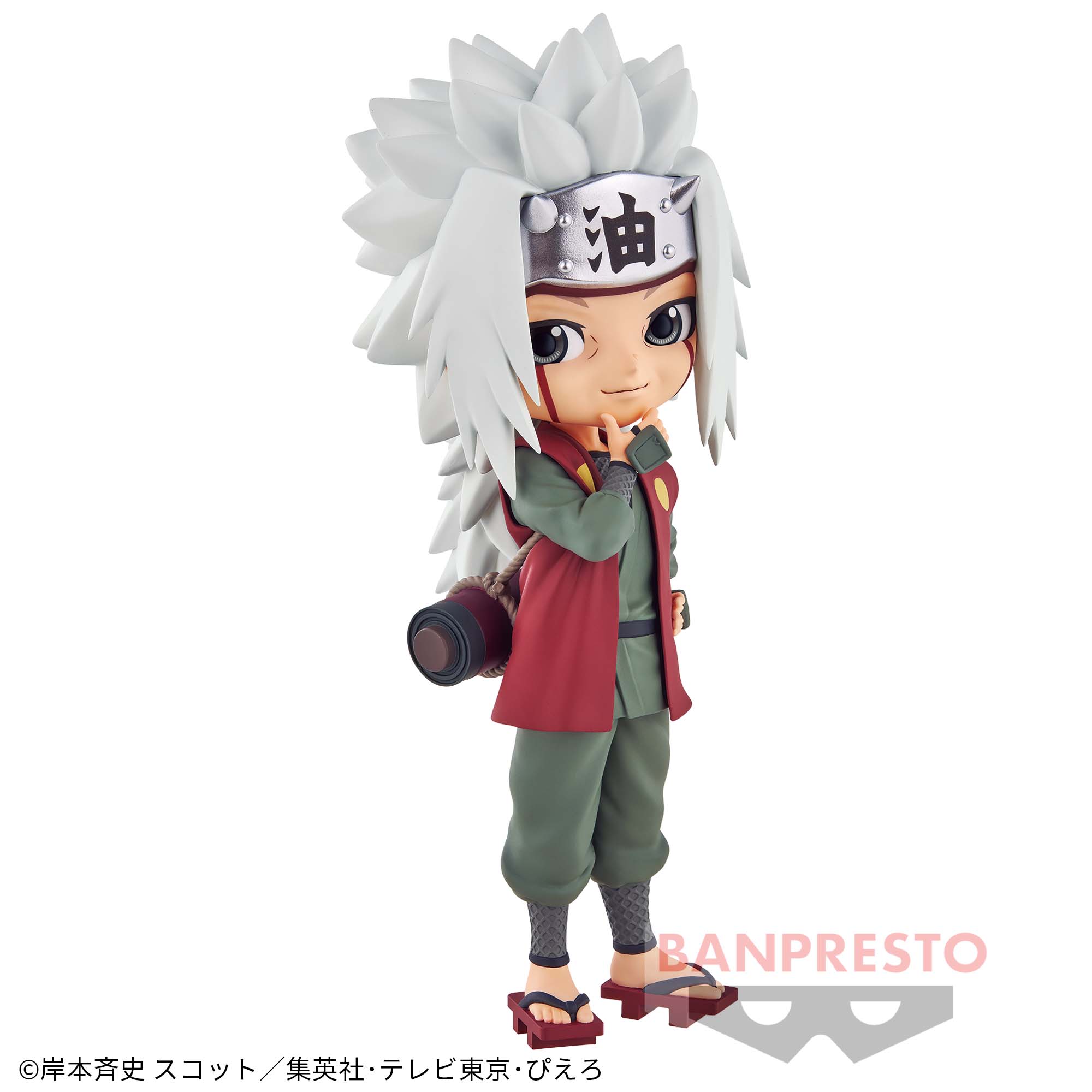 NARUTO-ナルト- 疾風伝 Q posket-自来也-│株式会社BANDAI SPIRITS 