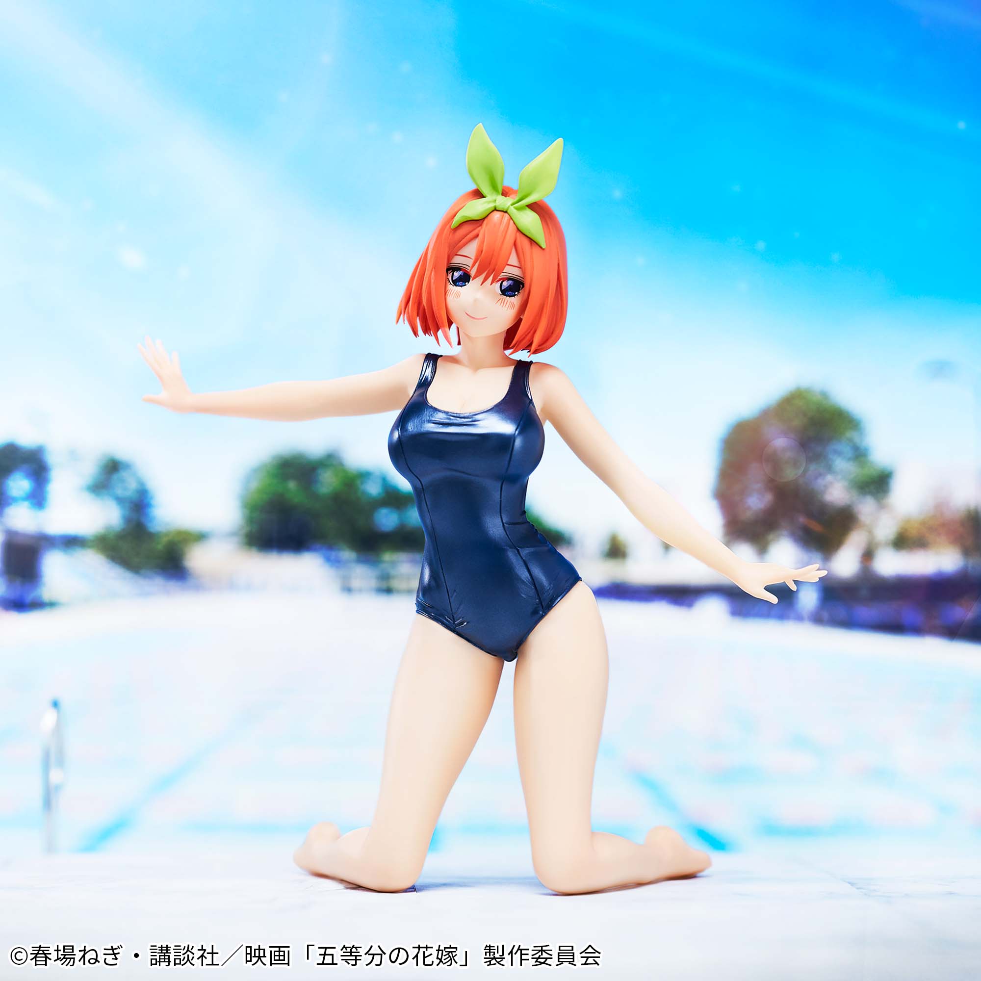 x*z様 五等分の花嫁 BiCute 中野四葉 リペイント フィギュア 元箱付き 