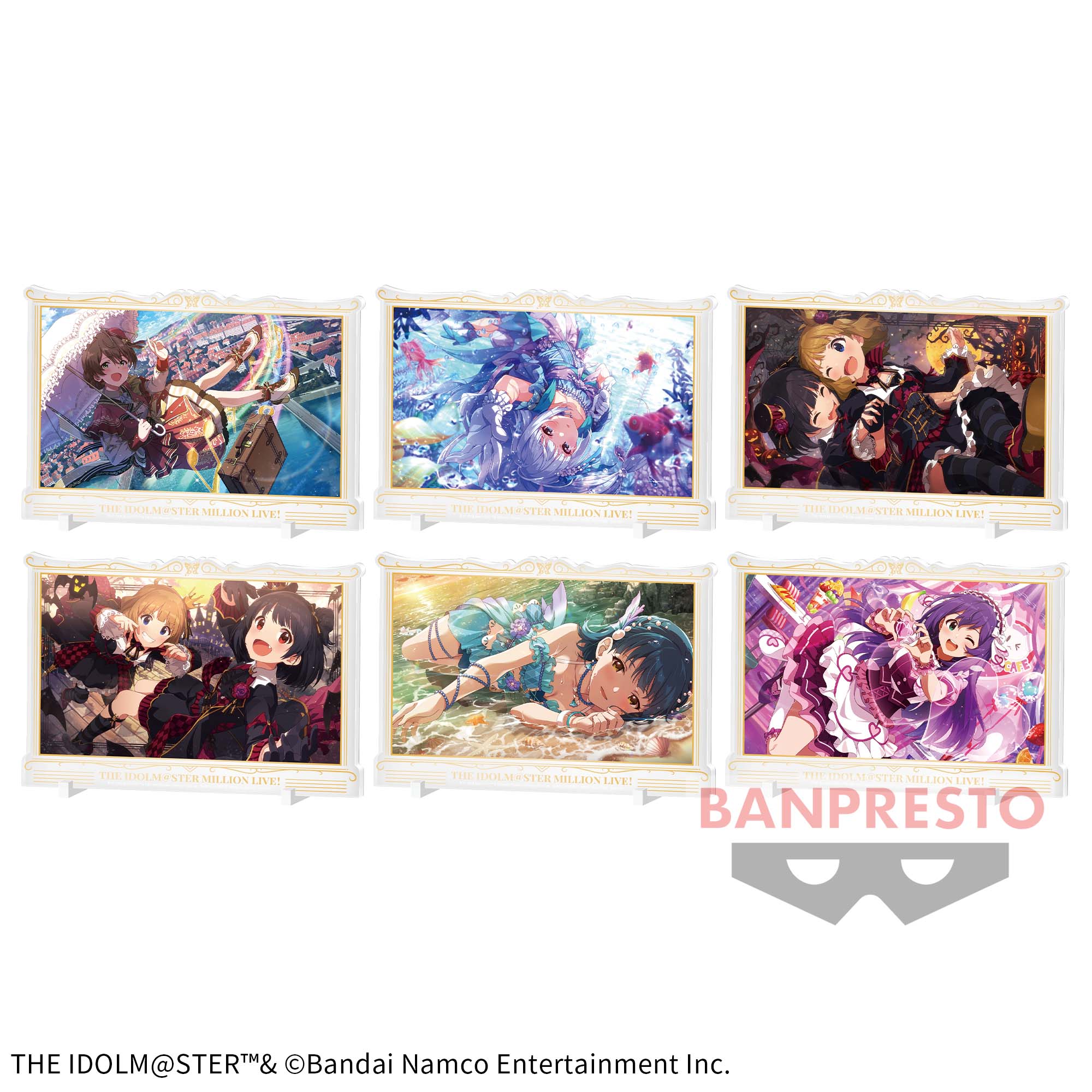 【未開封】アイドルマスター　ミリオンライブ！　アクリルボード　9種セット 未開封アイドルマスター ミリオンライブ！ アクリルボード 9種セット