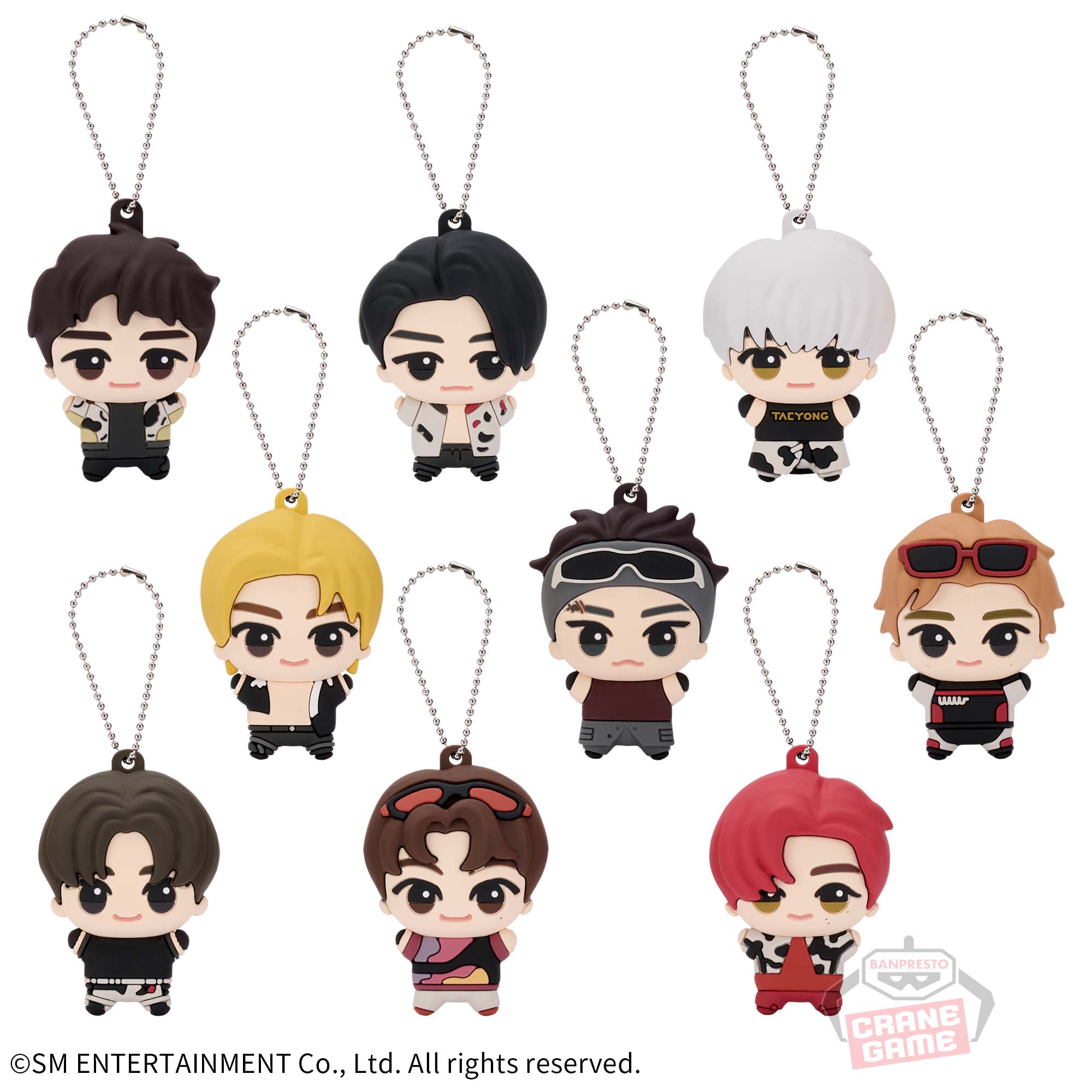 NCT127 2 Baddies ちびぐるみラバーマスコットキーホルダー│株式会社 