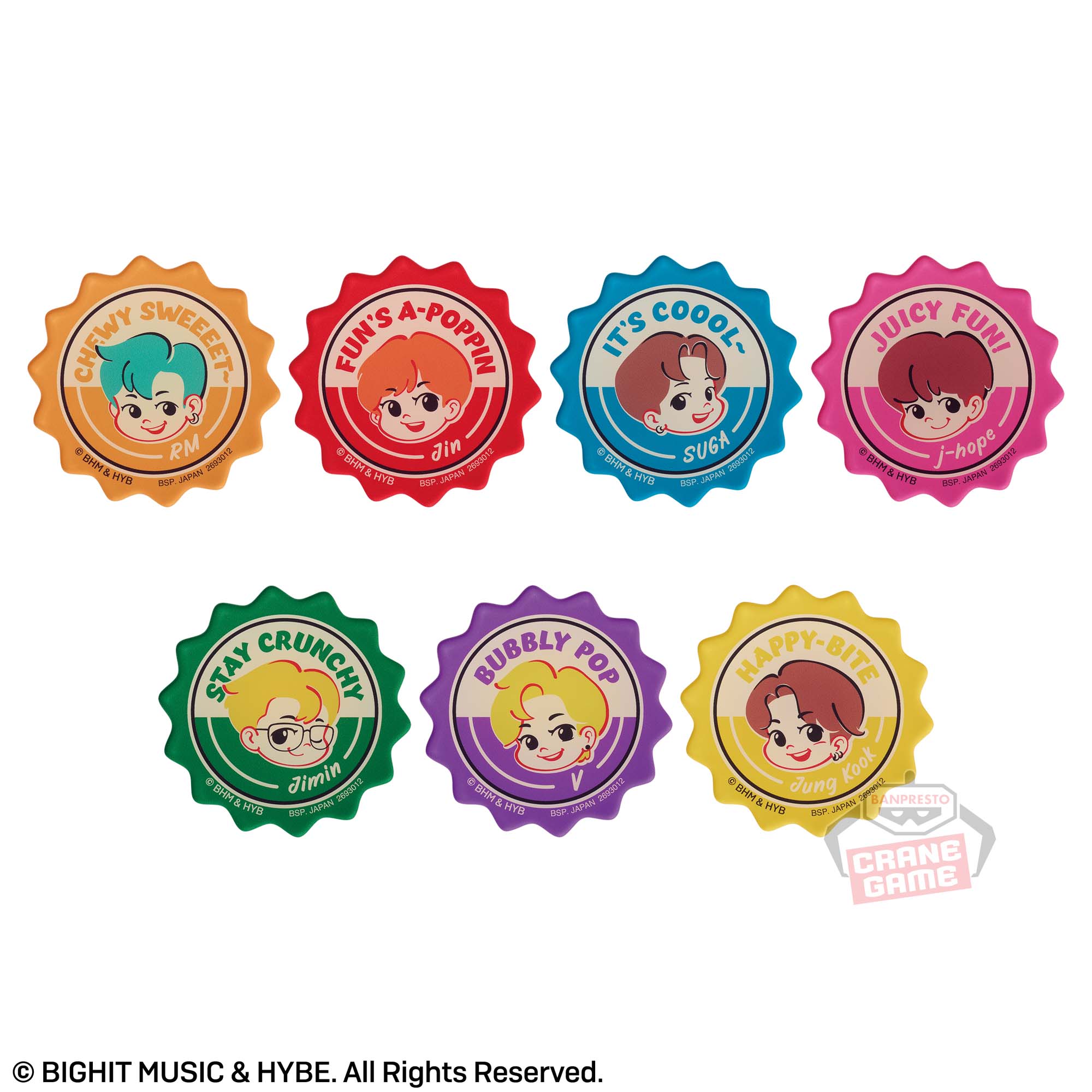 TinyTAN TinyMART アクリルバッジ│株式会社BANDAI SPIRITS（バンダイ 