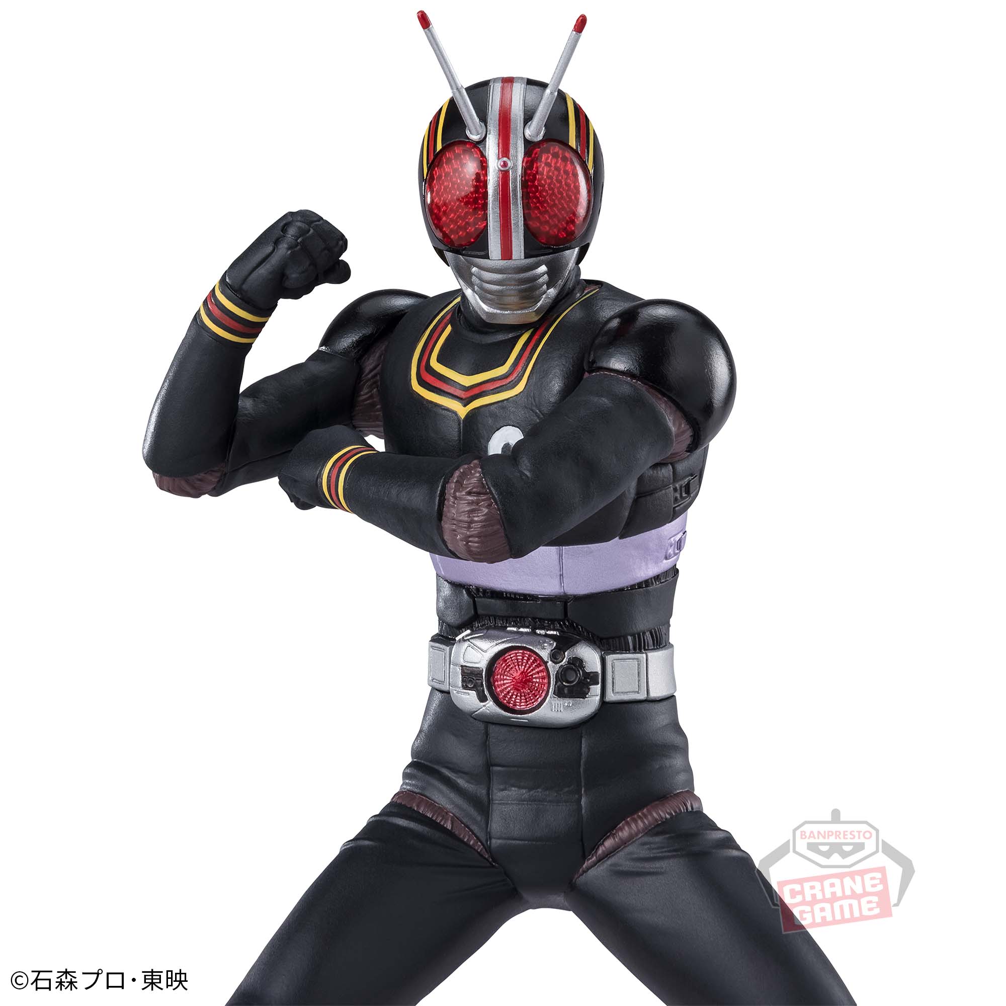 金色の破壊神様専用仮面ライダーBLACK RX 英雄勇像　フィギュア　5体セット 太陽の子「仮面ライダーBLACK RX」がバンプレストブランドのプライズ
