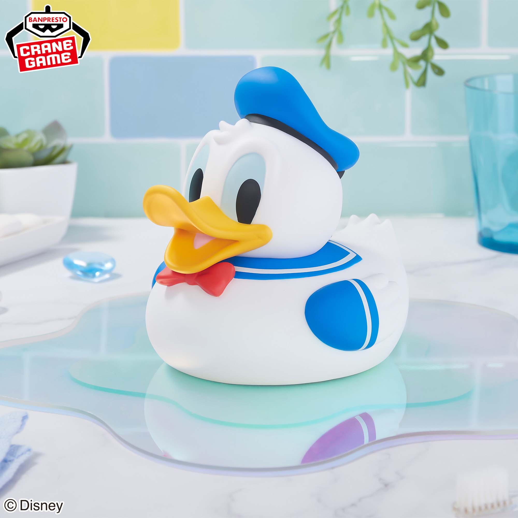 ドナルドダック ディズニーキャラクターズ おふろでSOFVIMATES 〜DONALD DUCK〜 ソフビフィギュア プライズ(2718458) バンプレスト ディズニーキャラクター おふろでSOFVIMATES 〜DONALD DUCK＆DAISY