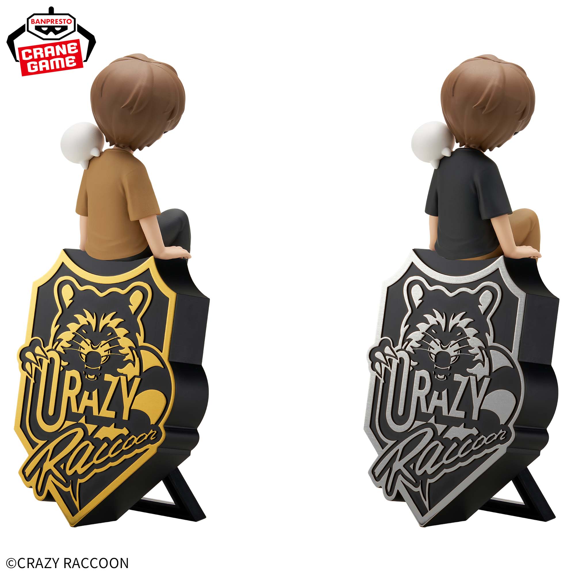 Crazy Raccoon モニタートップフィギュア　4種セット Crazy Raccoon モニタートップフィギュア-じゃすぱー-│株式会社BANDAI