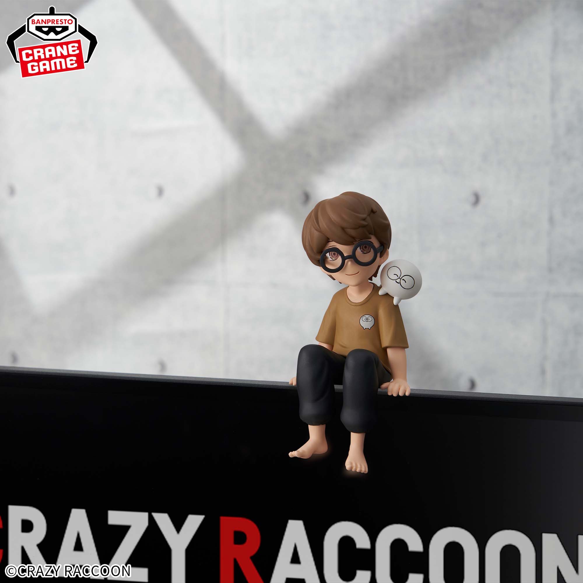 Crazy Raccoon モニタートップフィギュア-じゃすぱー-│株式会社BANDAI 