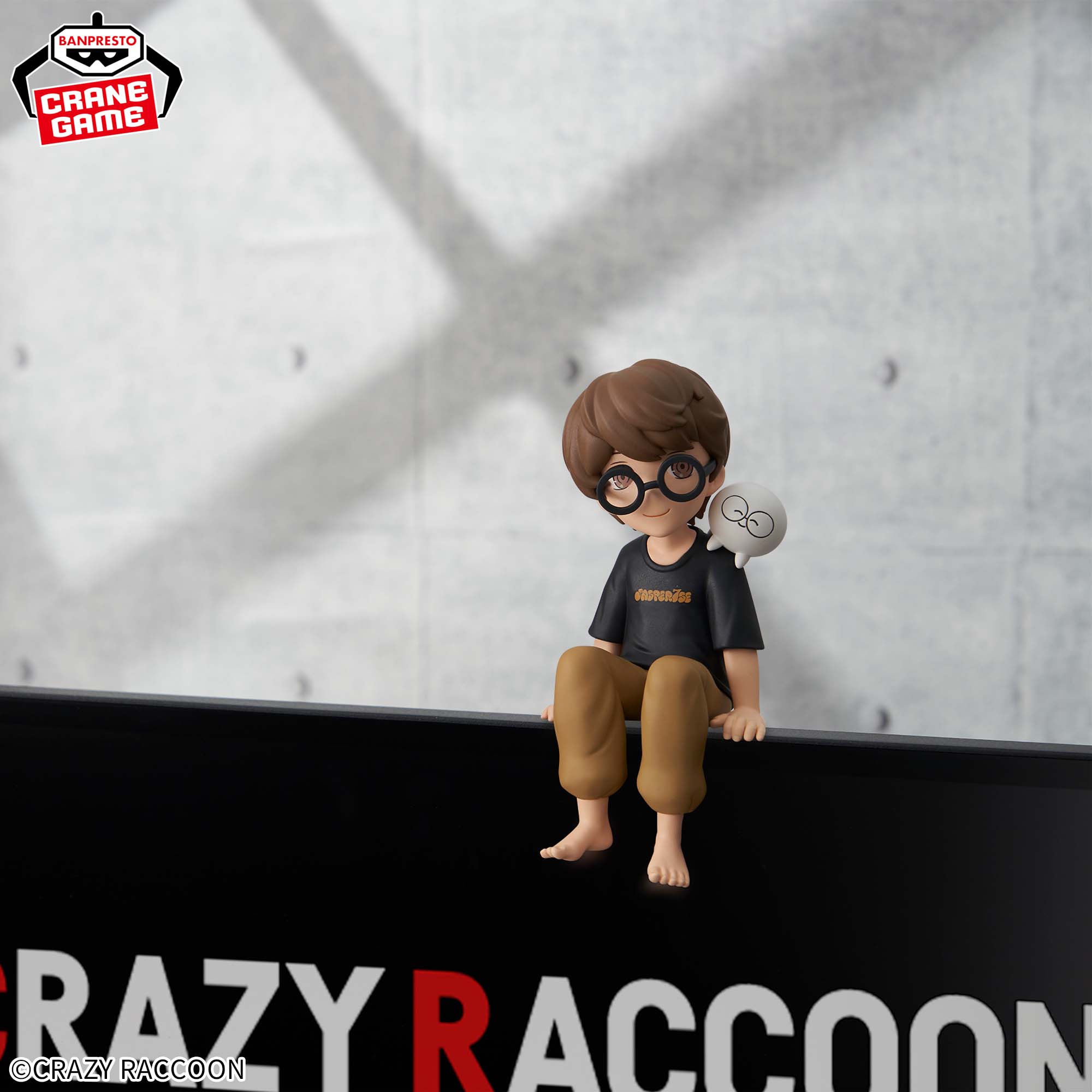 Crazy Raccoon モニタートップフィギュア　4種セット Crazy Raccoon モニタートップフィギュア-じゃすぱー-│株式会社BANDAI