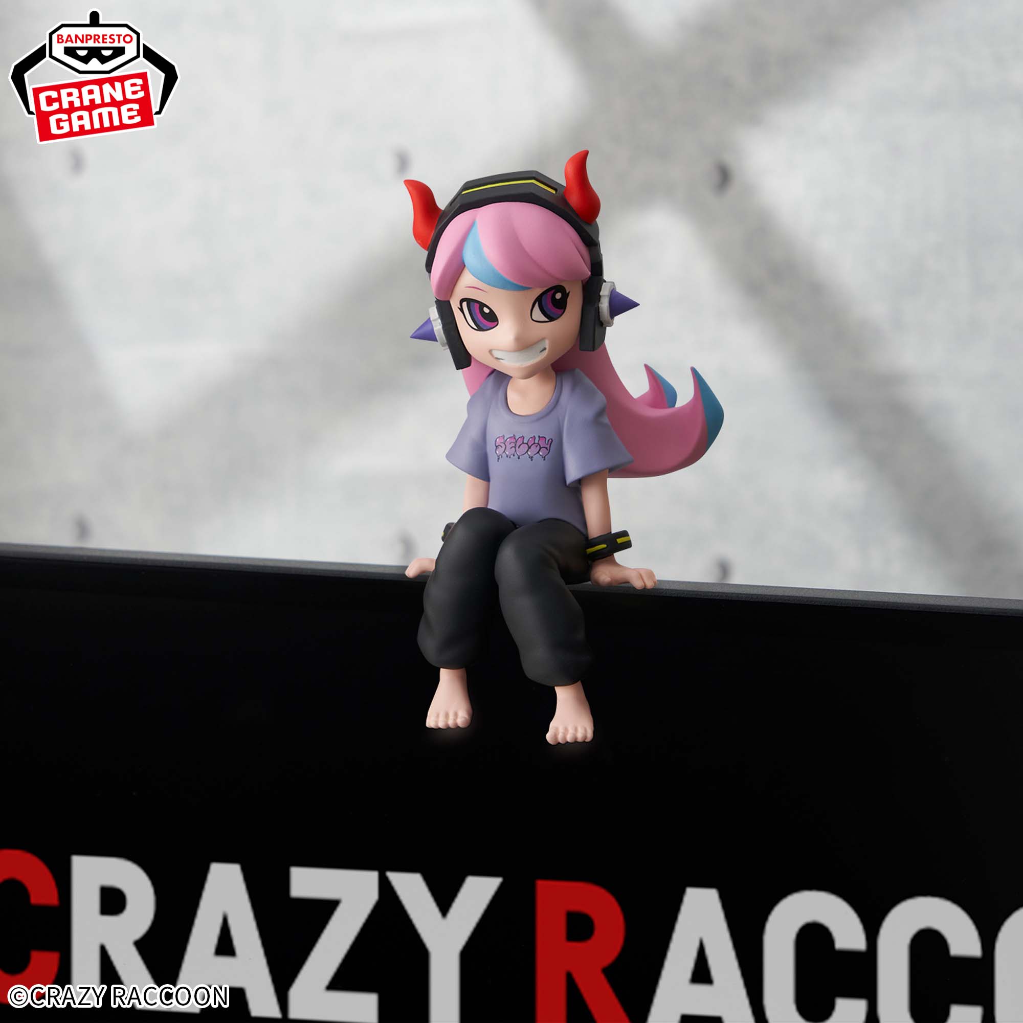 Crazy Raccoon モニタートップフィギュア-Selly-│株式会社BANDAI 