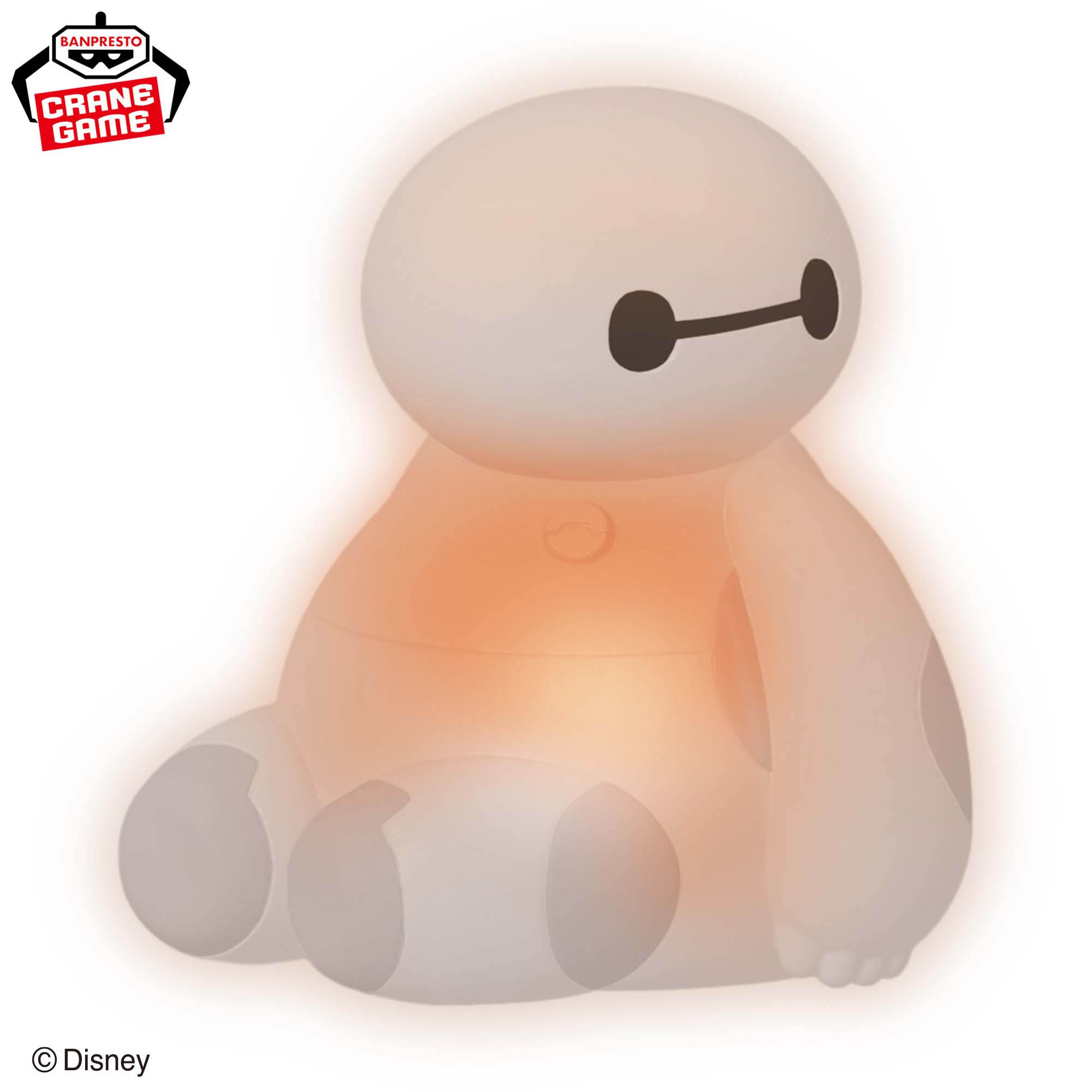 ベイマックス　SOFVIMATES 貯金箱　光るフィギュア　BAYMAX ベイマックス SOFVIMATES 貯金箱 光るフィギュア BAYMAX M