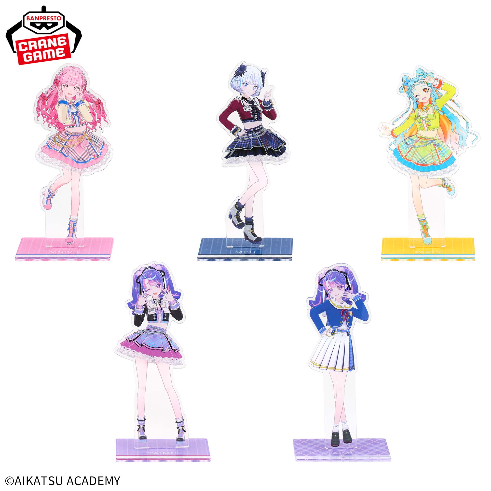アイカツ！SNS風アクリルプレート アイカツ！ アクリルスタンド 15 風 