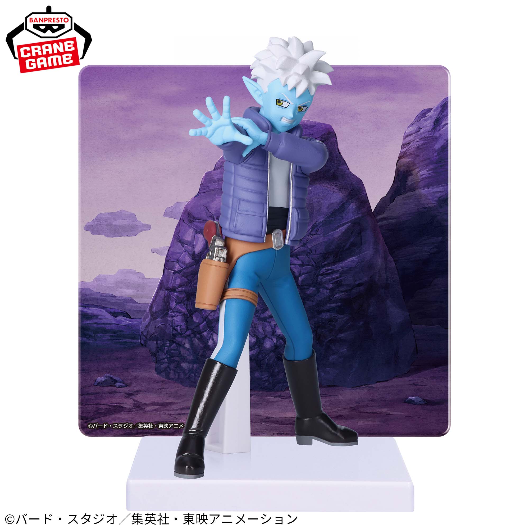 ドラゴンボールDAIMA グロリオ パネル付きフィギュア│株式会社BANDAI 