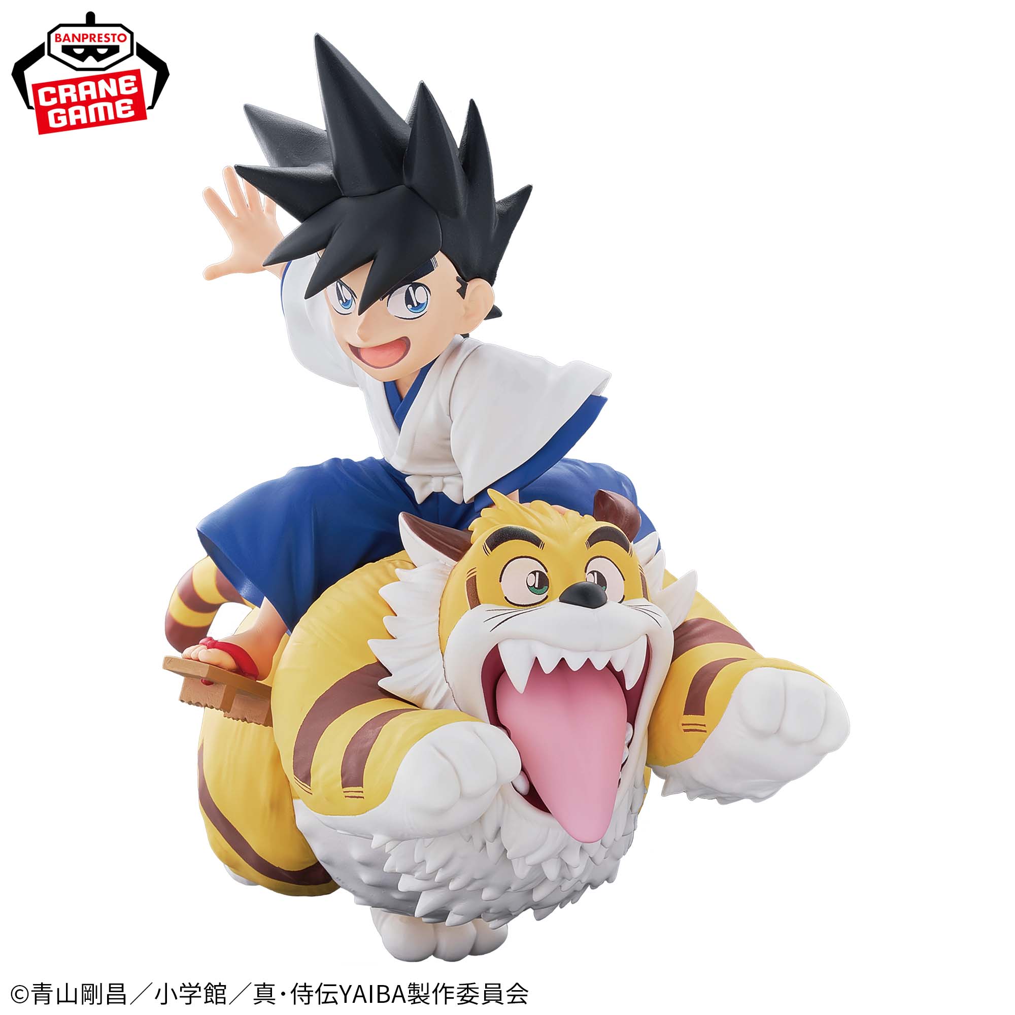 真・侍伝YAIBA 鉄刃＆カゲトラフィギュア-ガオ～ッ♬-│株式会社BANDAI 