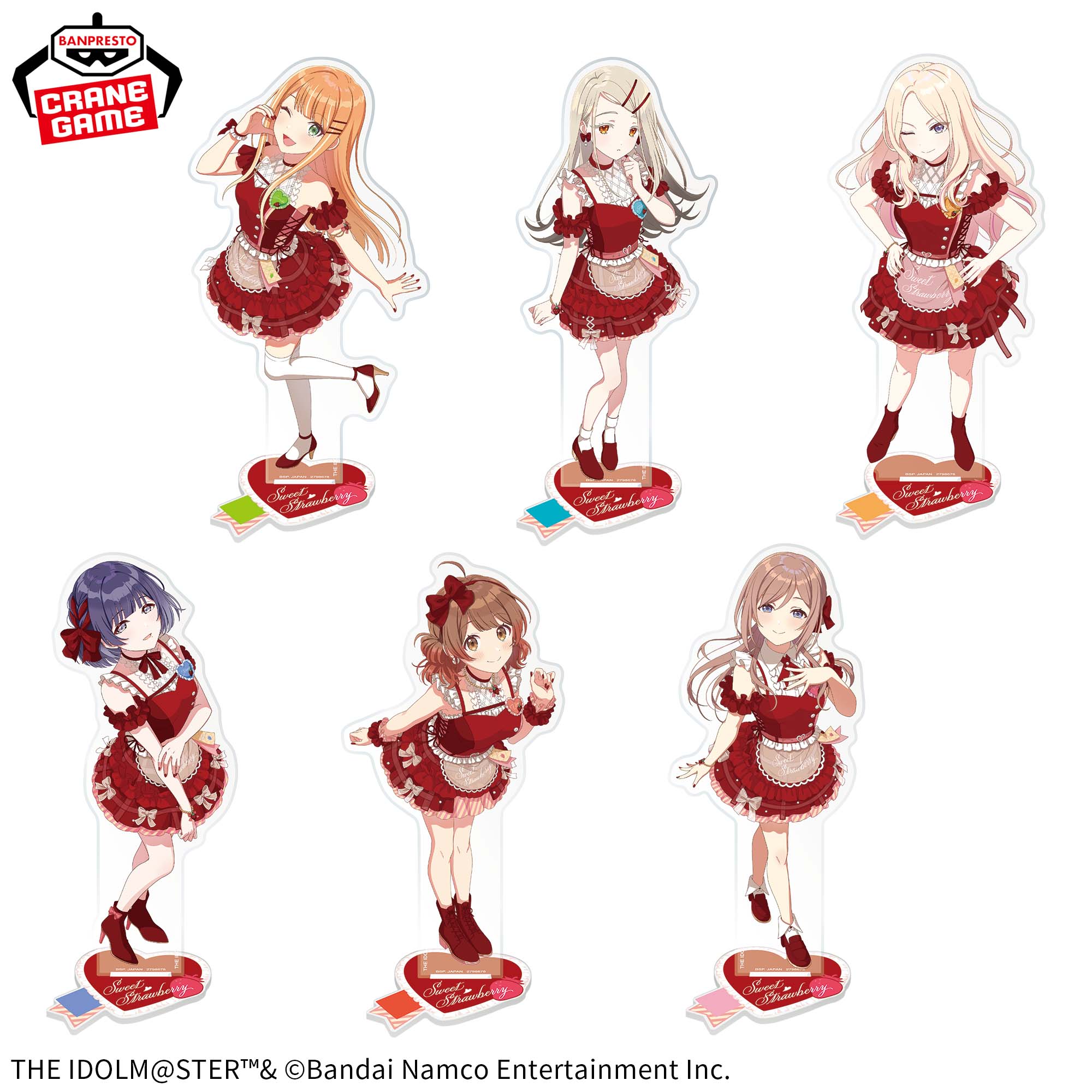 学園アイドルマスター スタンド付きビッグアクリルプレート 