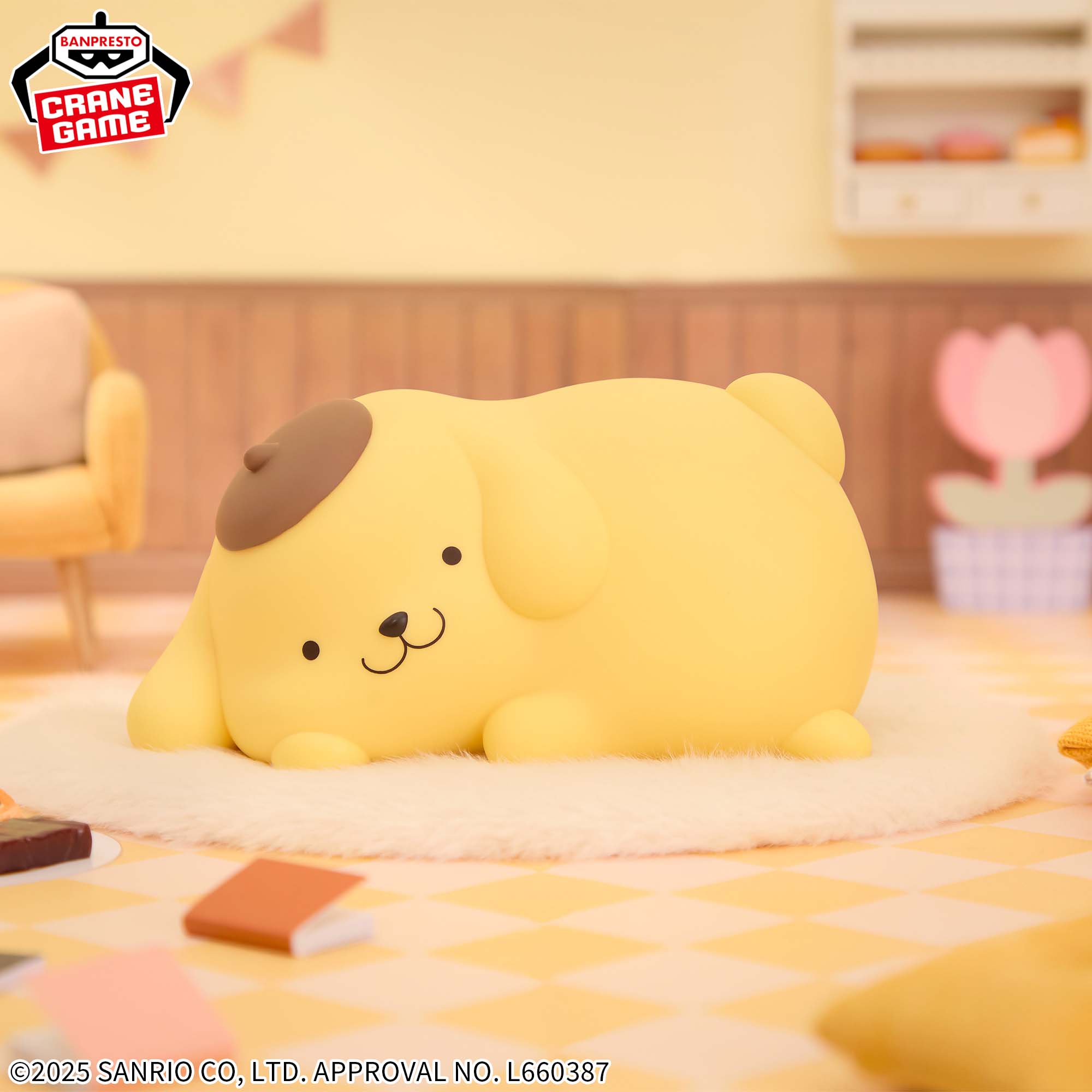 サンリオキャラクターズ SOFVIMATES～ポムポムプリン リラックスver 