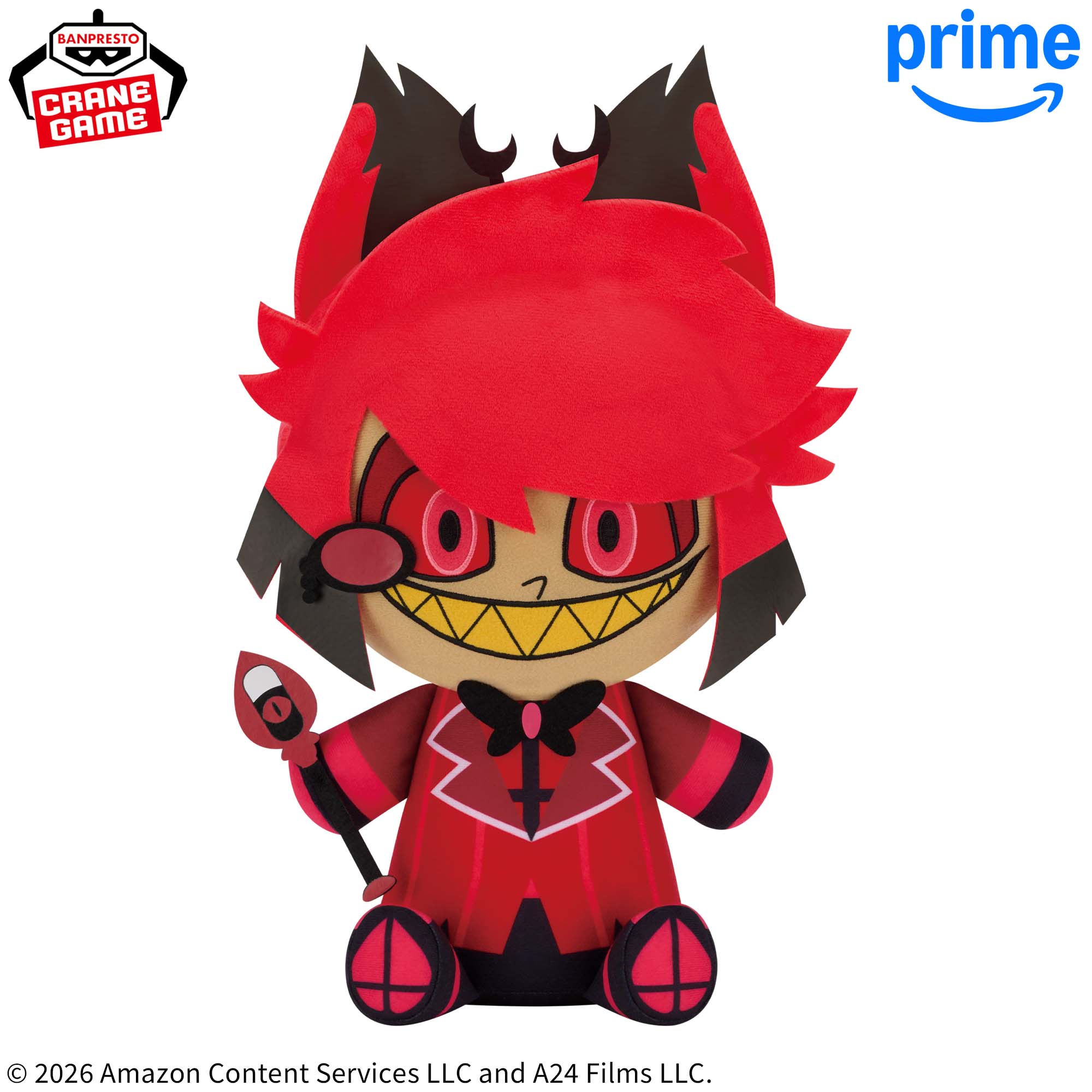 ハズビン・ホテルへようこそ めちゃもふぐっとぬいぐるみ～Alastor 