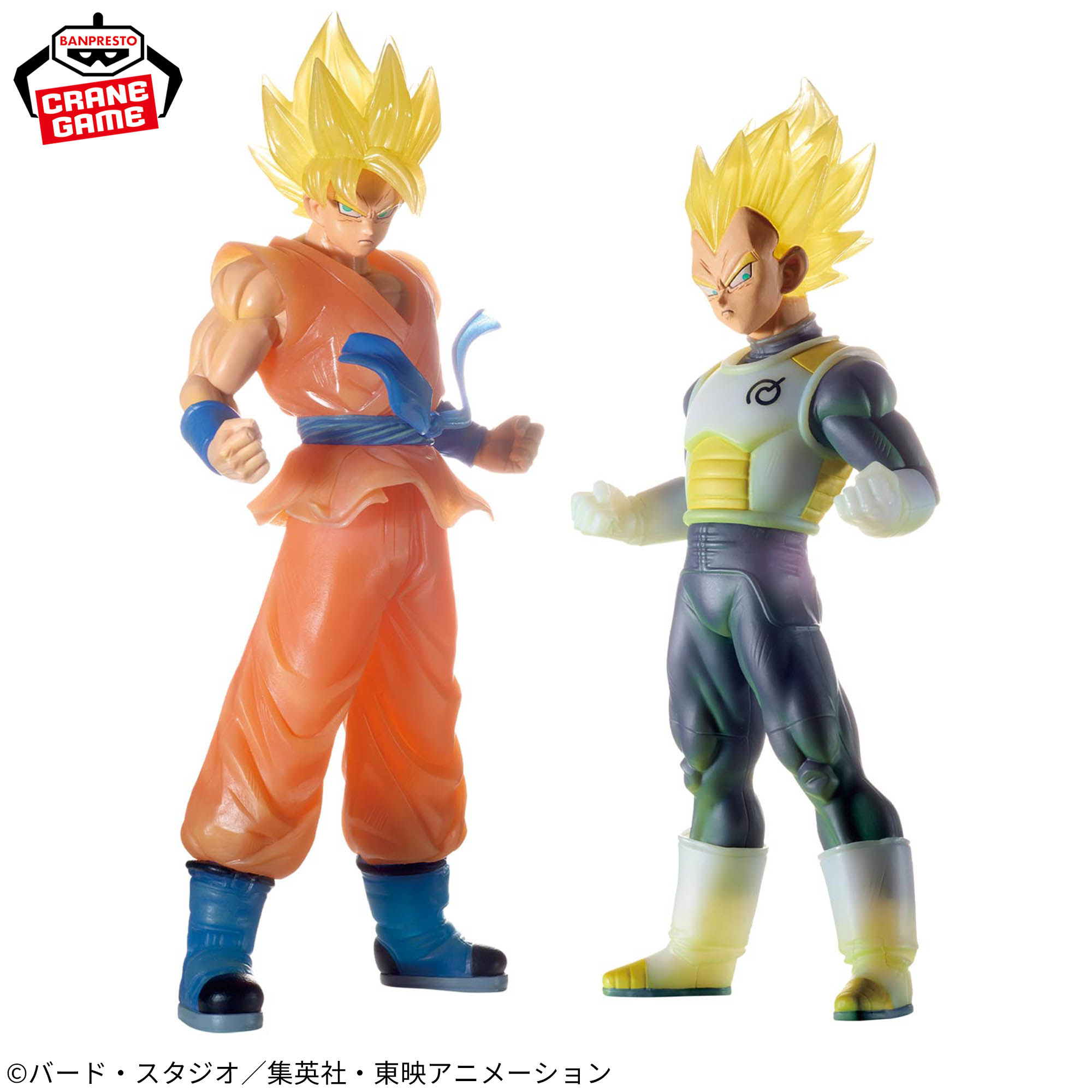 ドラゴンボール超 CLEARISE 孫悟空&ベジータ│株式会社BANDAI SPIRITS 