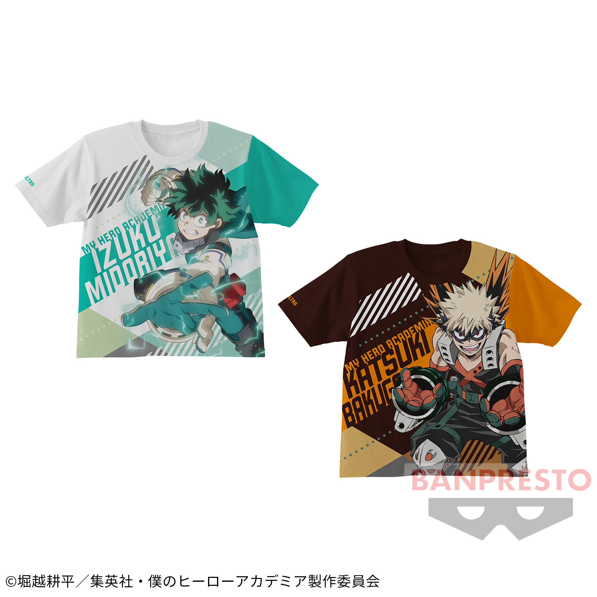 僕のヒーローアカデミア フルカラーTシャツ