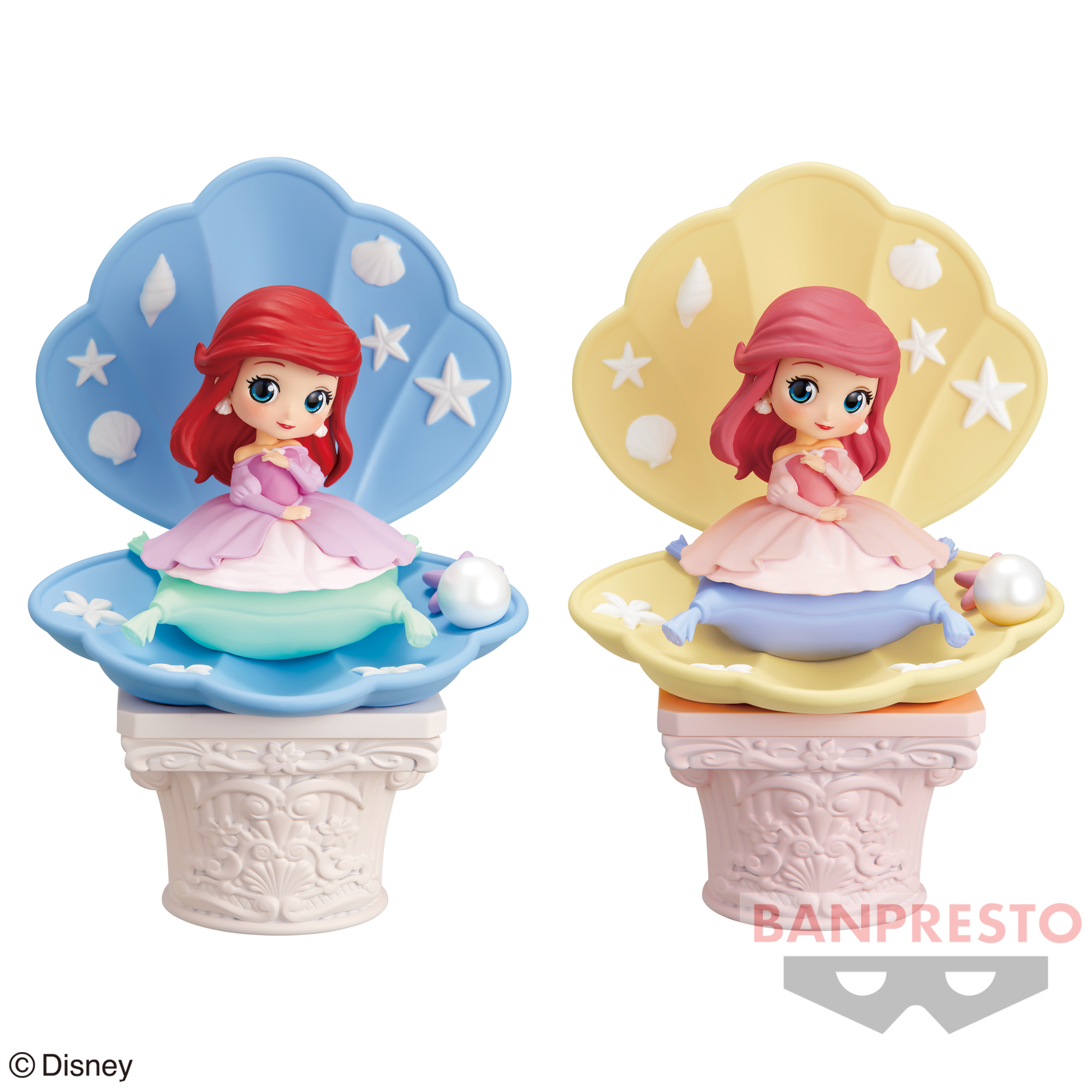 Q posket stories Disney Characters Pink Dress Style -Ariel-