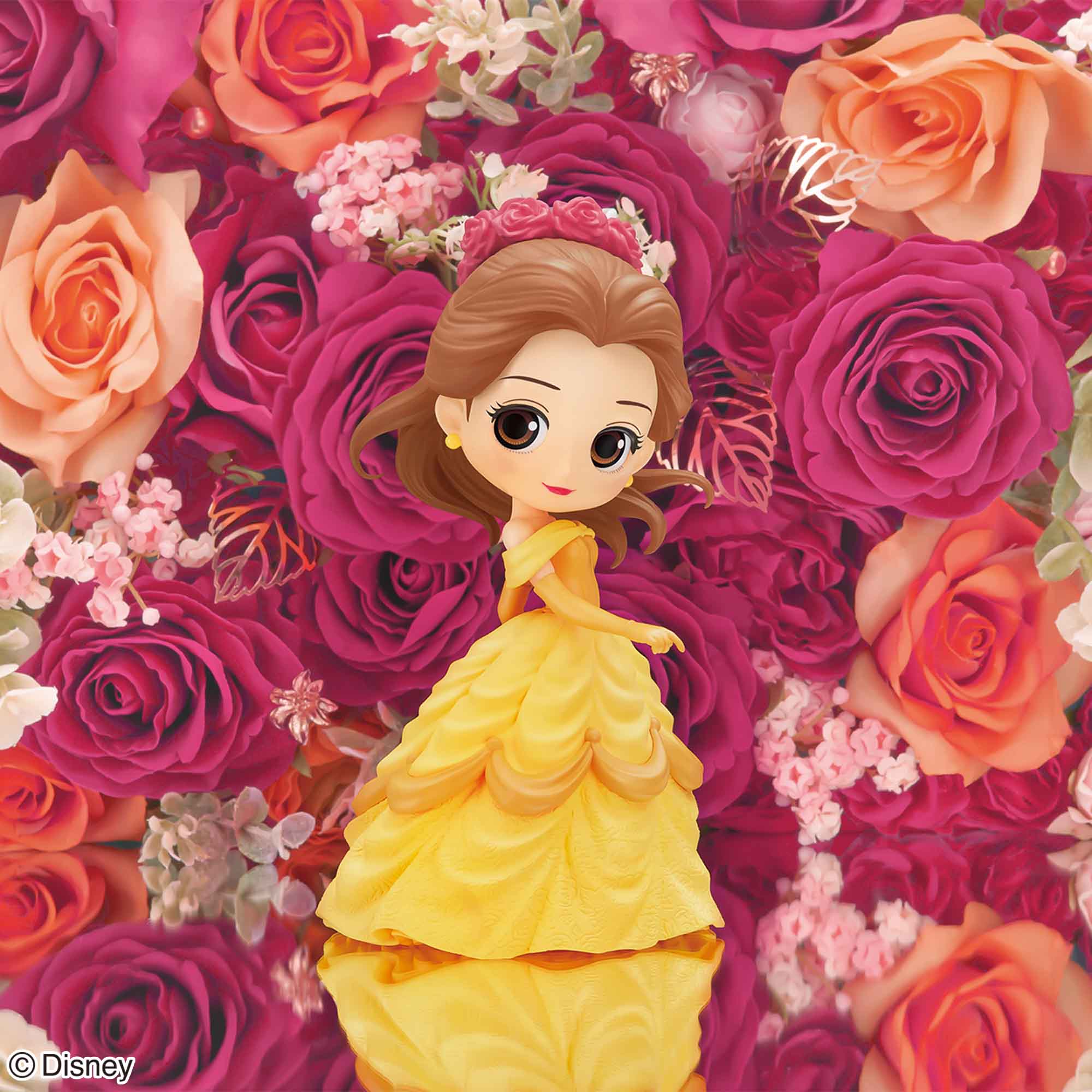 Q posket Disney Characters flower style -Belle-