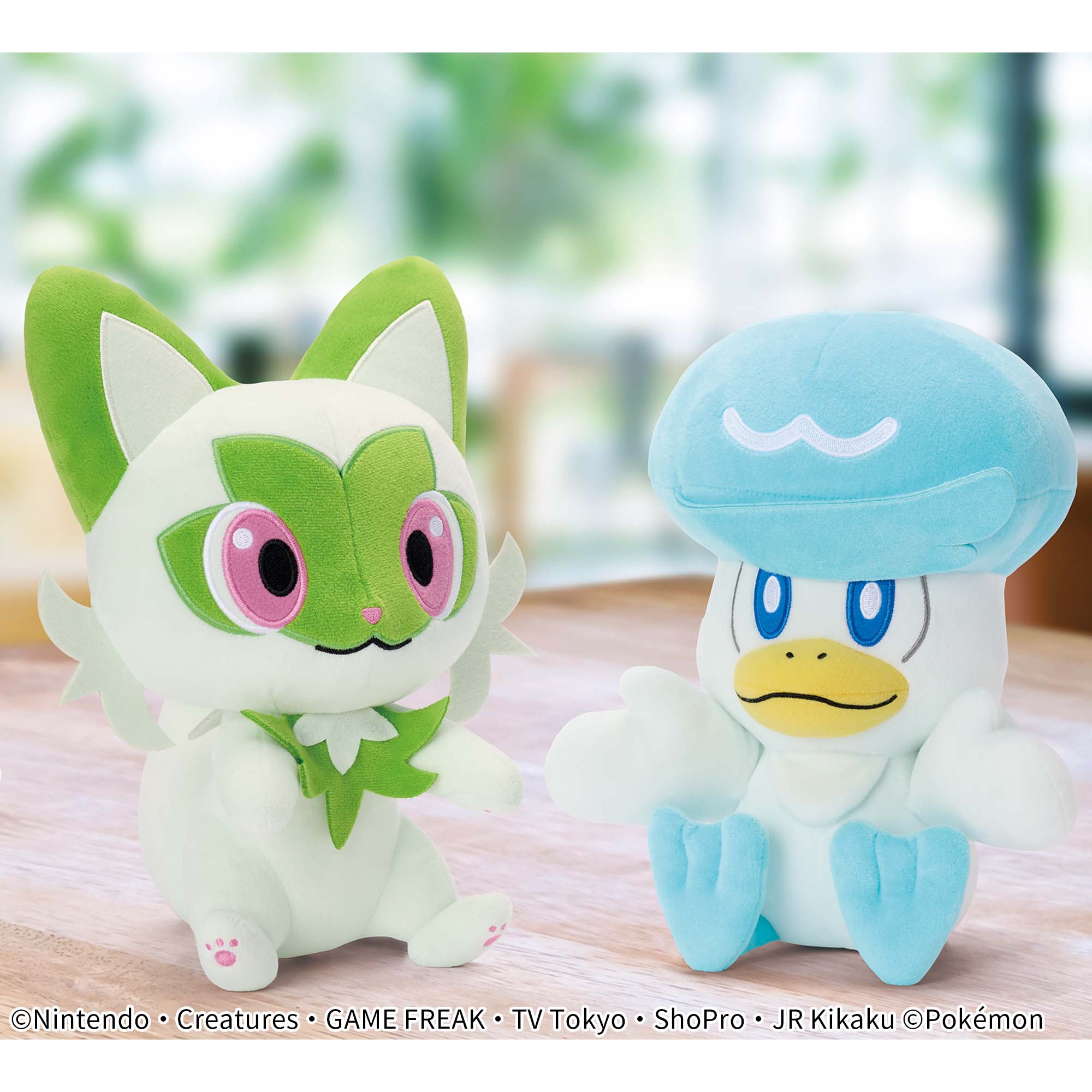 ポケットモンスター もふぐっと つれてってぬいぐるみ～ニャオハ・クワッス～