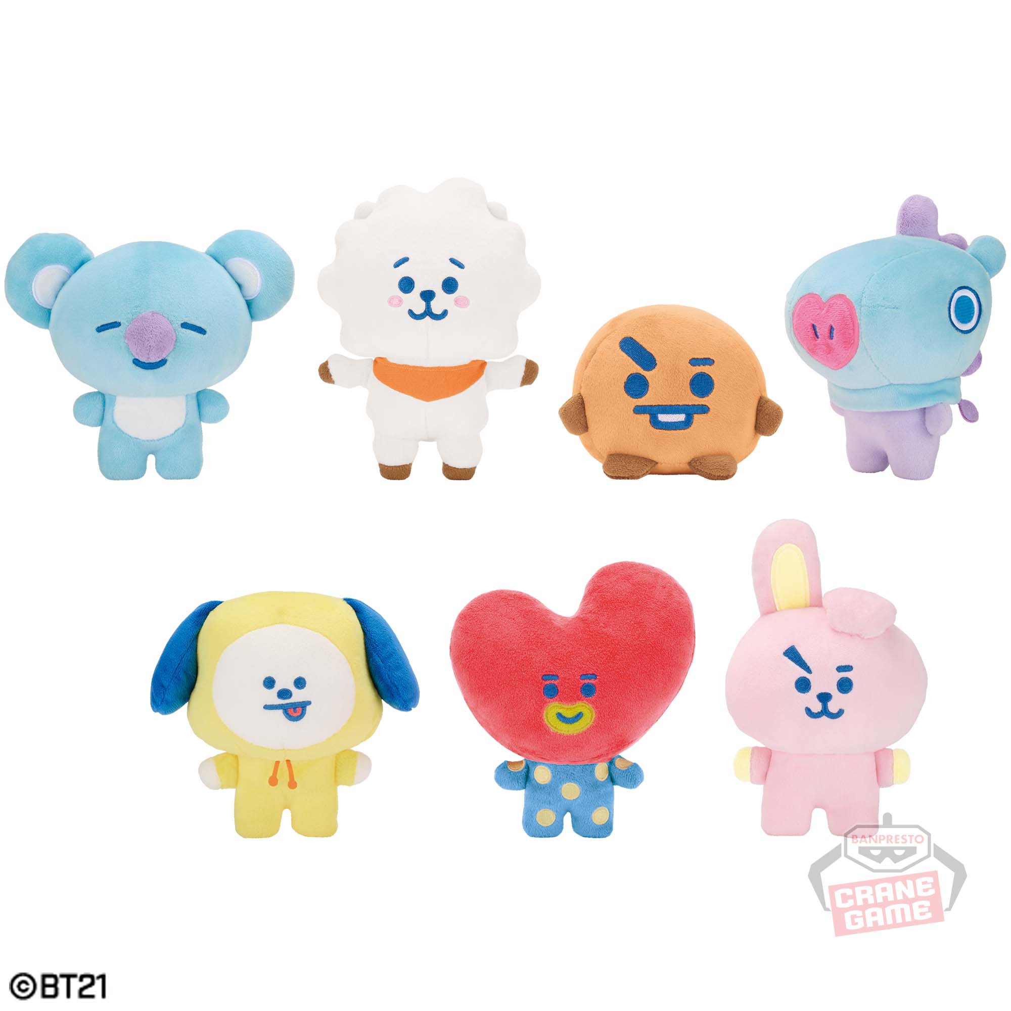 BT21 パッケージングぬいぐるみ～Popping Sundae!～