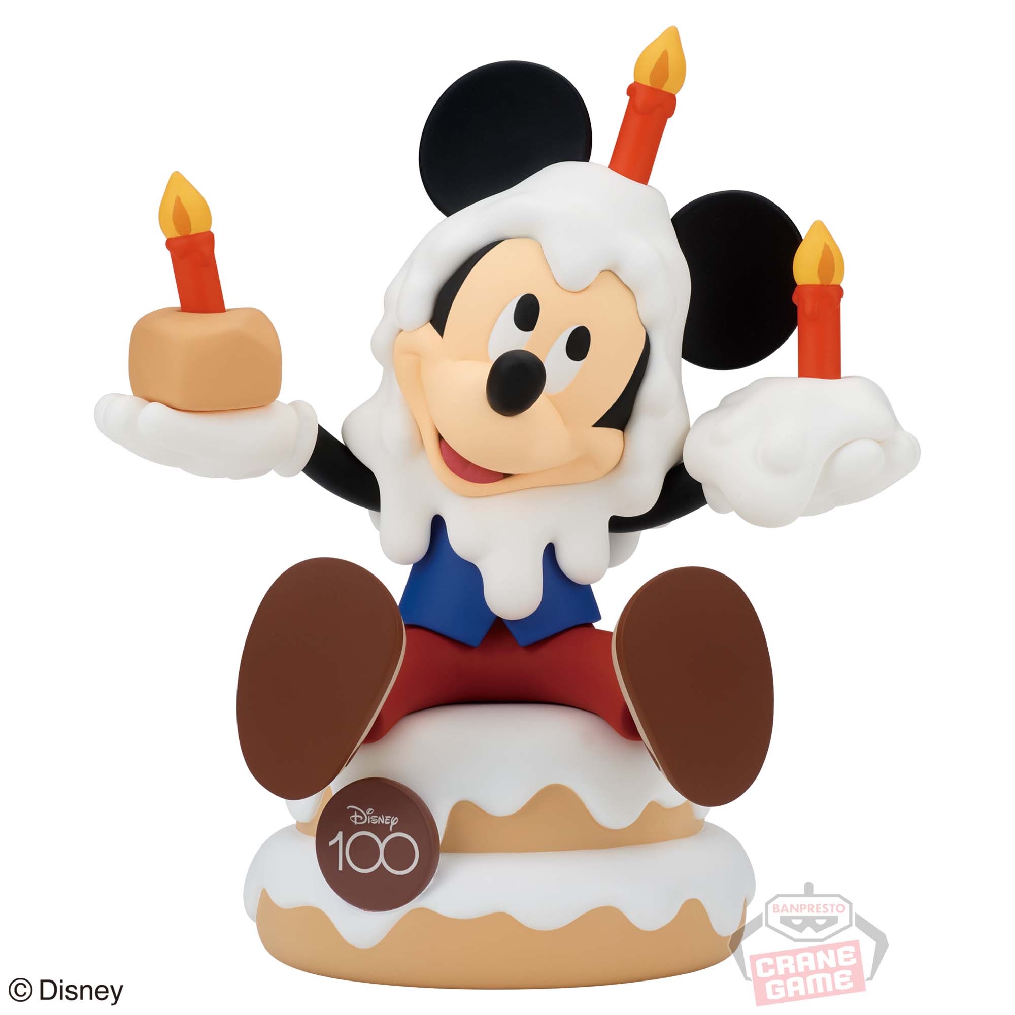 ディズニーキャラクターズ ソフビフィギュア -MICKEY MOUSE- Disney100周年ver.