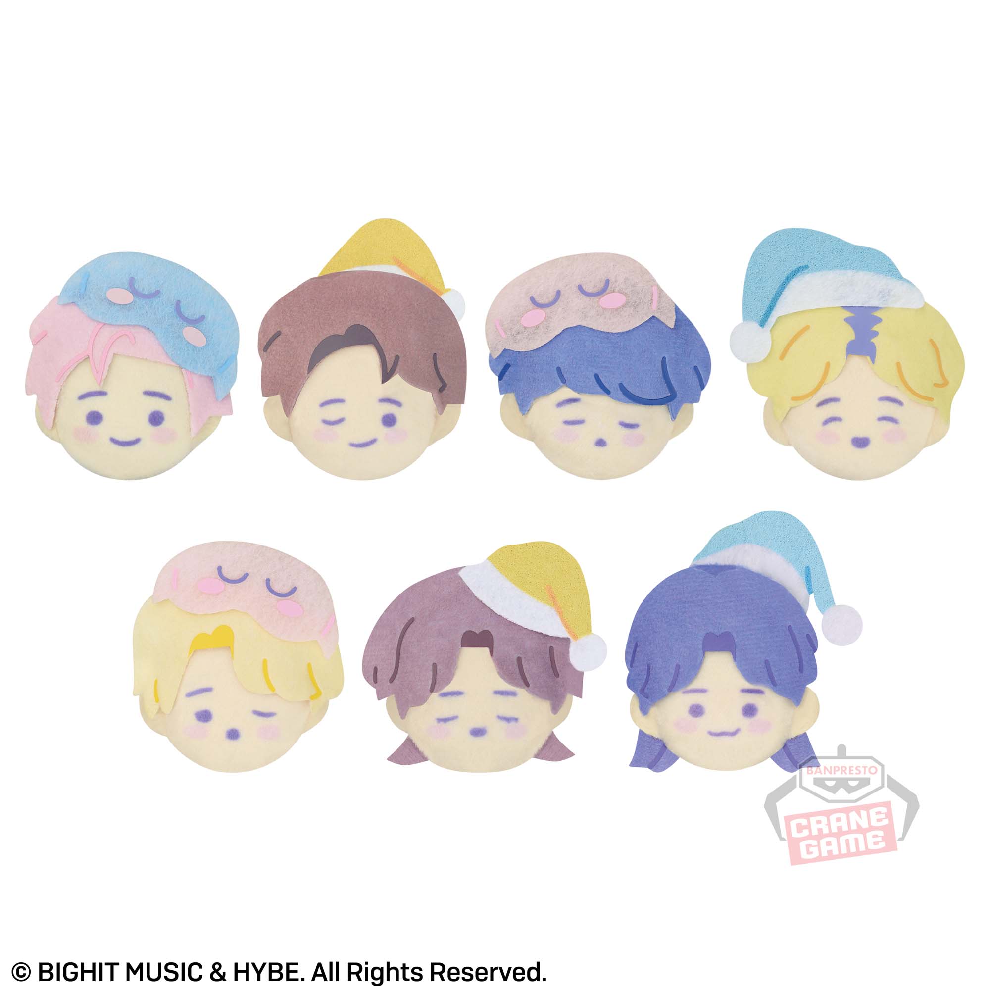 TinyTAN Sweet Dreams ぬいぐるみバッジ