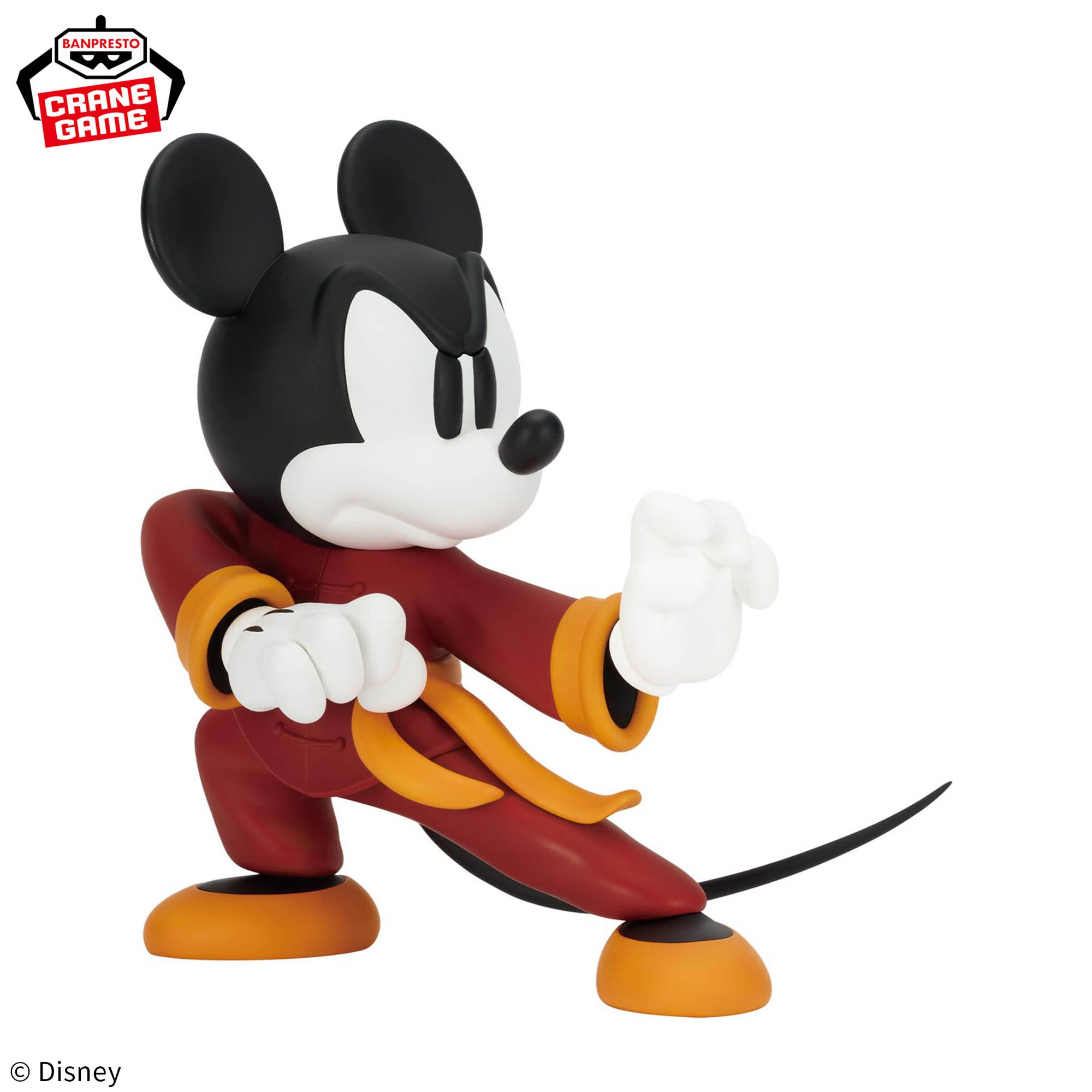 ディズニーキャラクター コレクションフィギュア～ミッキーマウス（カンフー）～虎のポーズver.