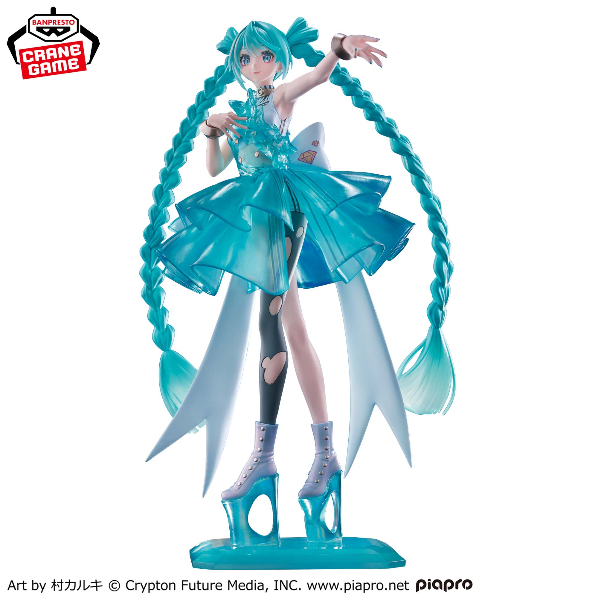 初音ミク BANPRESTO EVOLVE Clearluxe-EmeraldGem-フィギュア