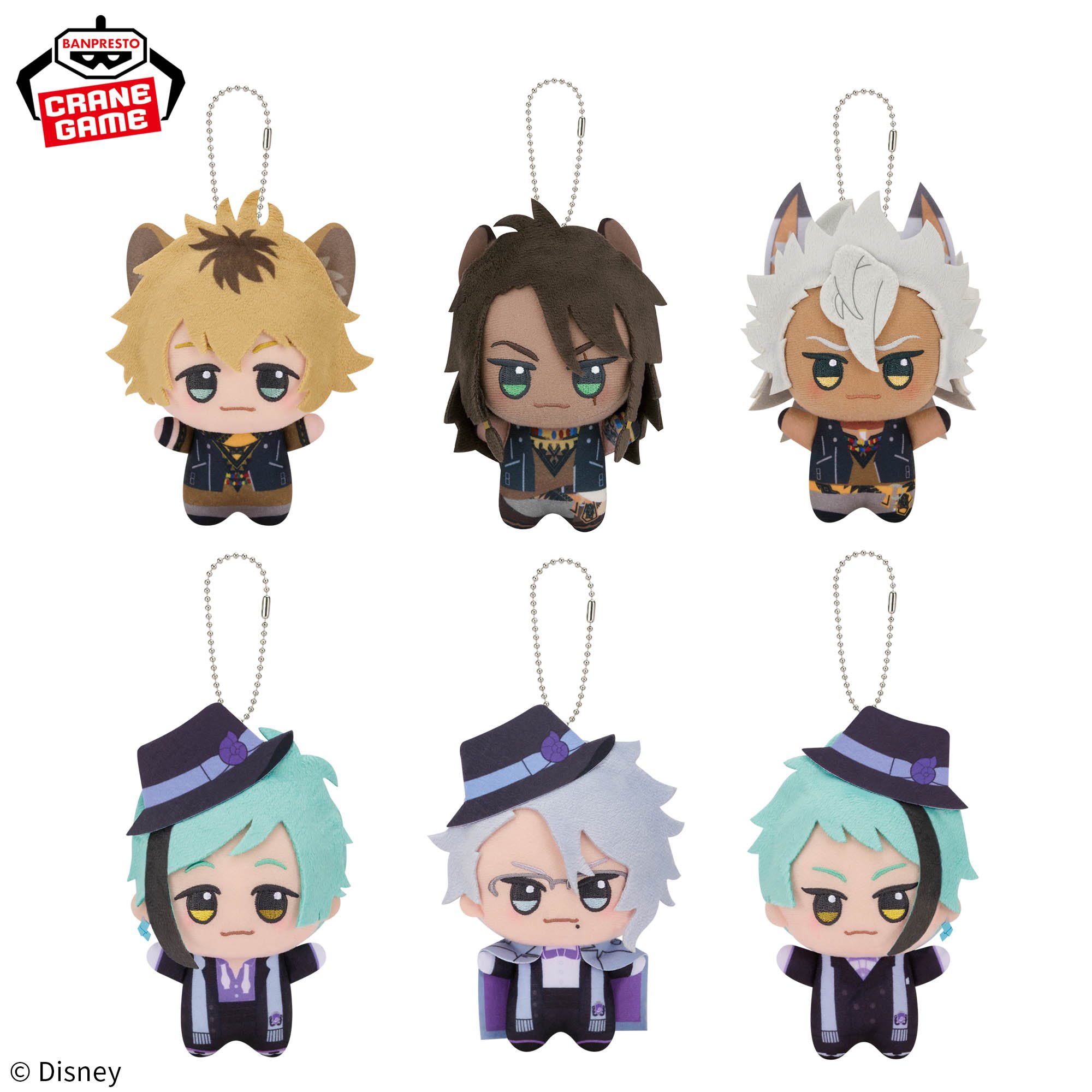 ディズニーツイステッドワンダーランド ちびぐるみ~寮服ver.~vol.2