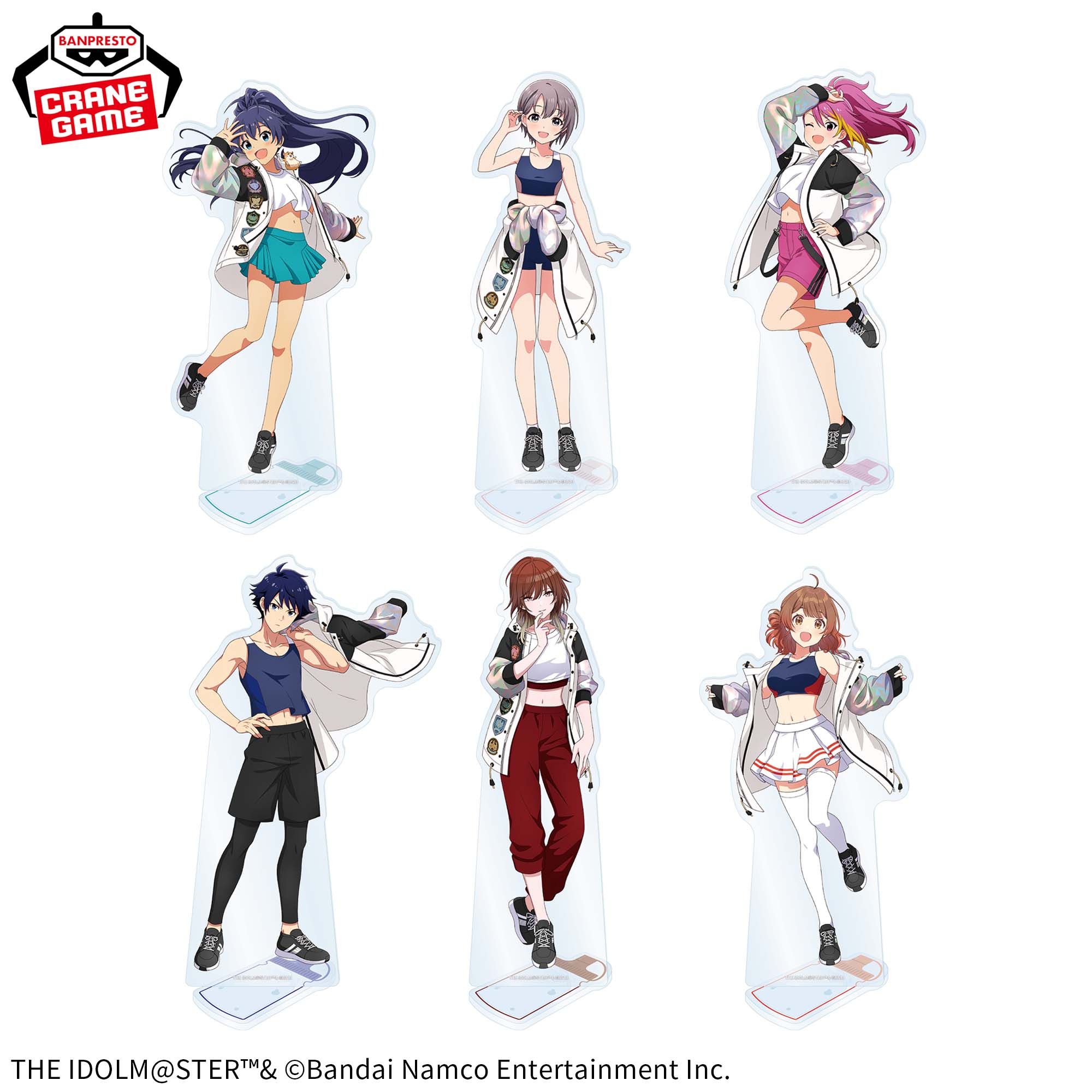 THE IDOLM@STER Series スタンド付きビッグアクリルフィギュア~チアフルアンサンブルver.~