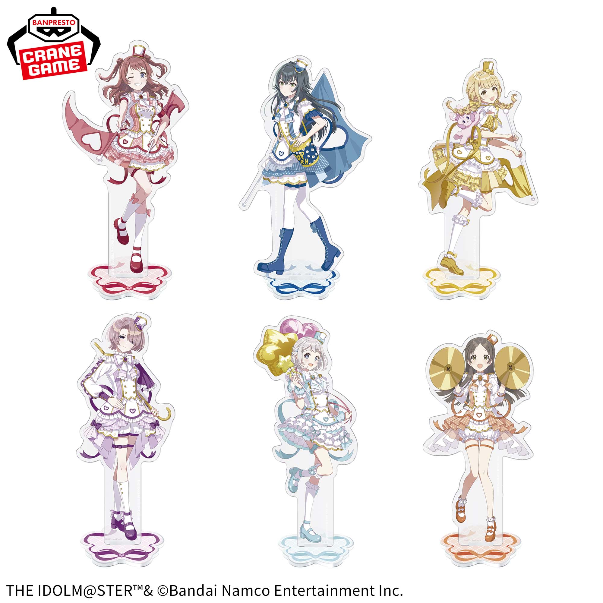 学園アイドルマスター スタンド付きビッグアクリルプレート~ジョイフルマーチング~vol.1