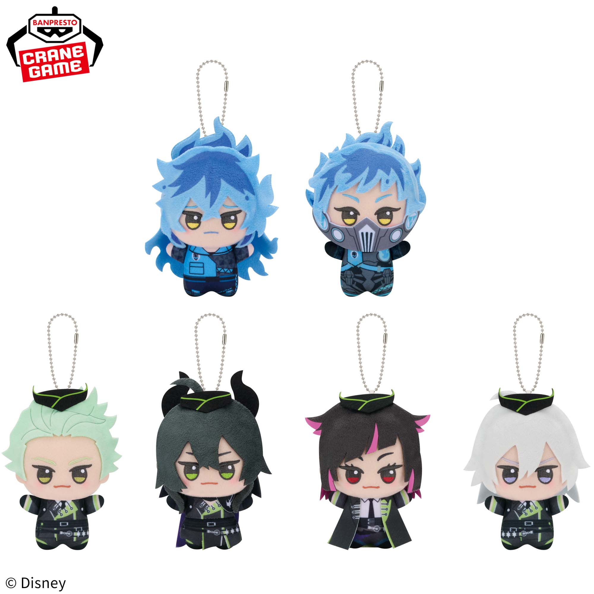 ディズニーツイステッドワンダーランド ちびぐるみ～寮服ver.～vol.4