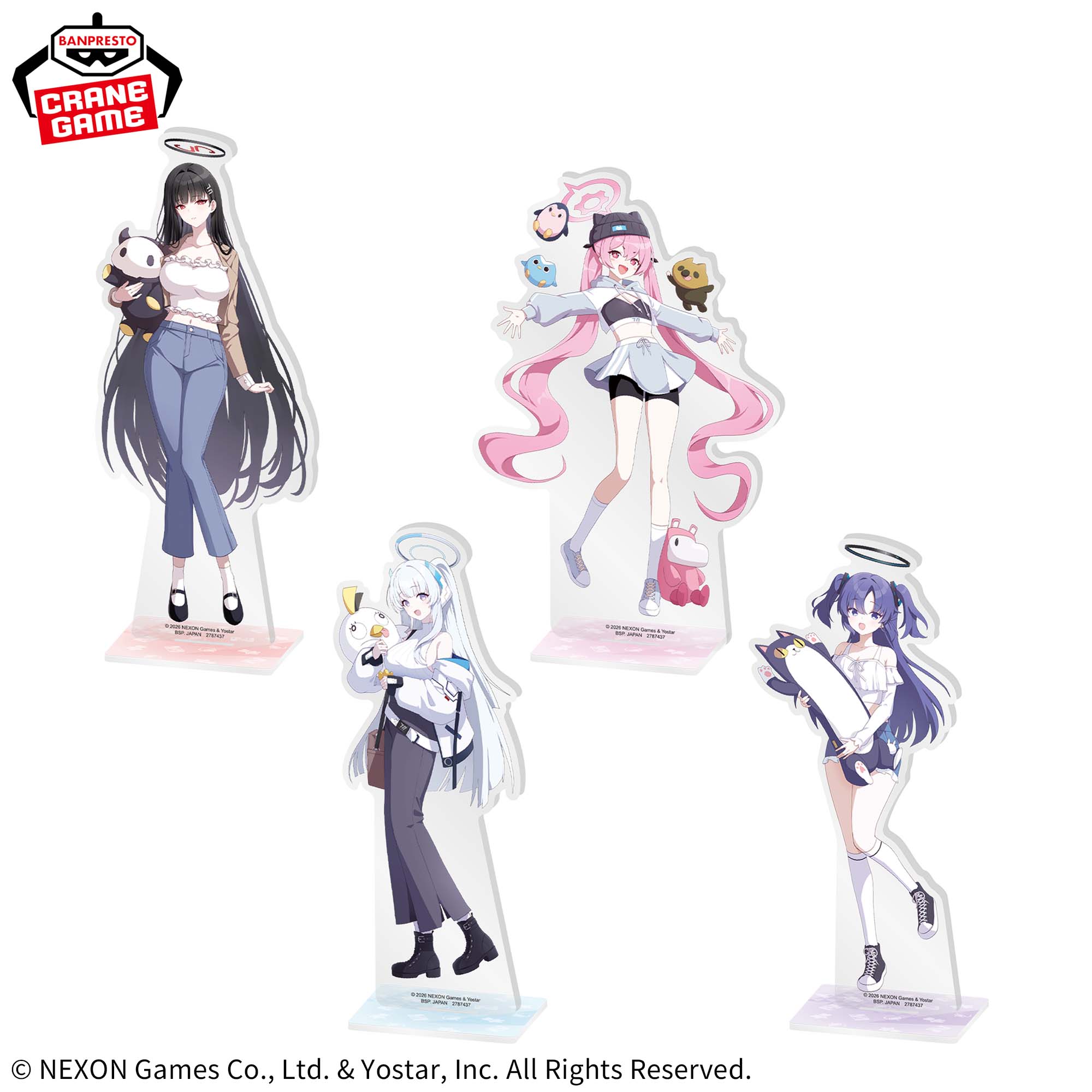 ブルーアーカイブ -Blue Archive- スタンド付きビッグアクリルプレート～セミナー～