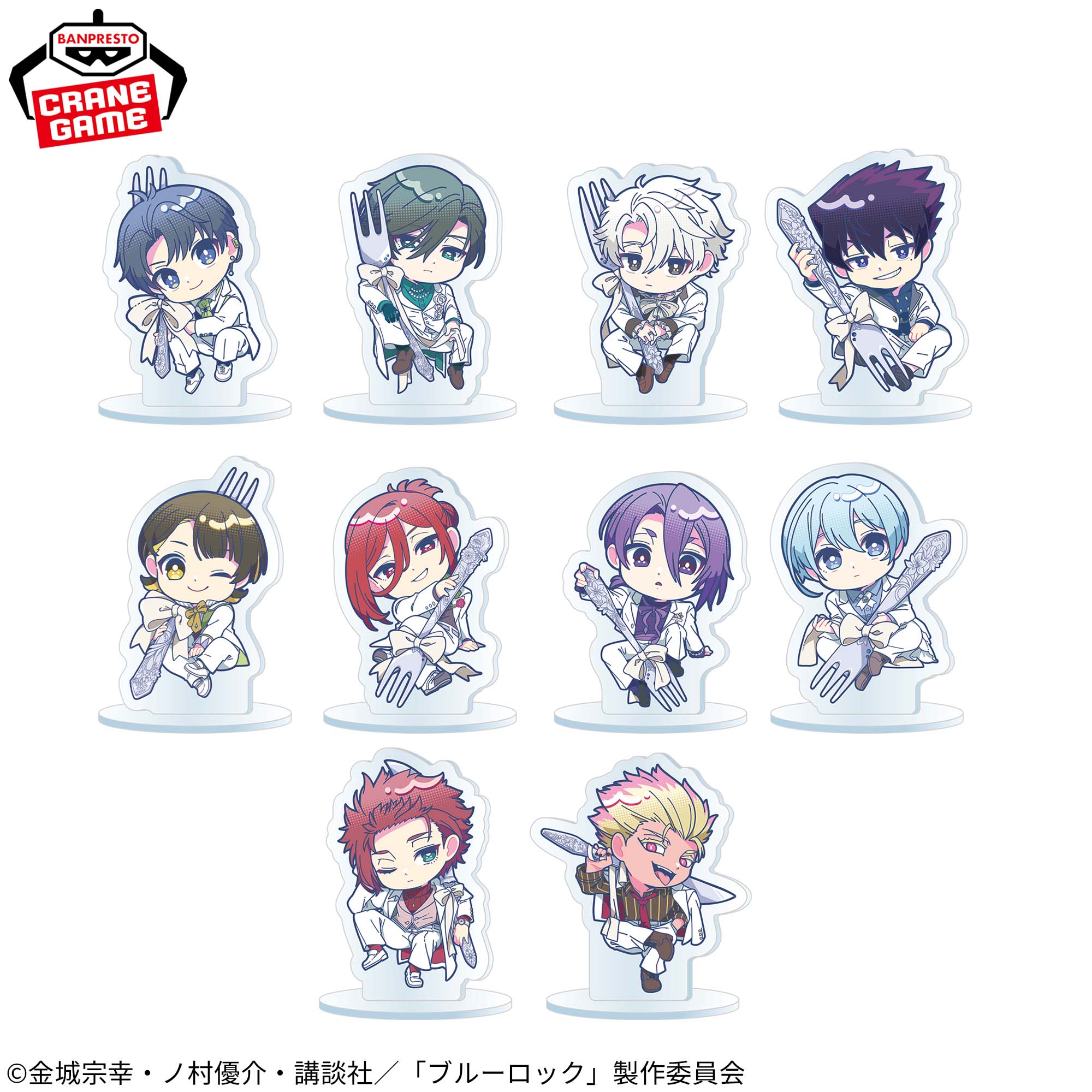 TVアニメ『ブルーロック』 スタンド付きミニアクリルプレート-sweets flavor 2026-