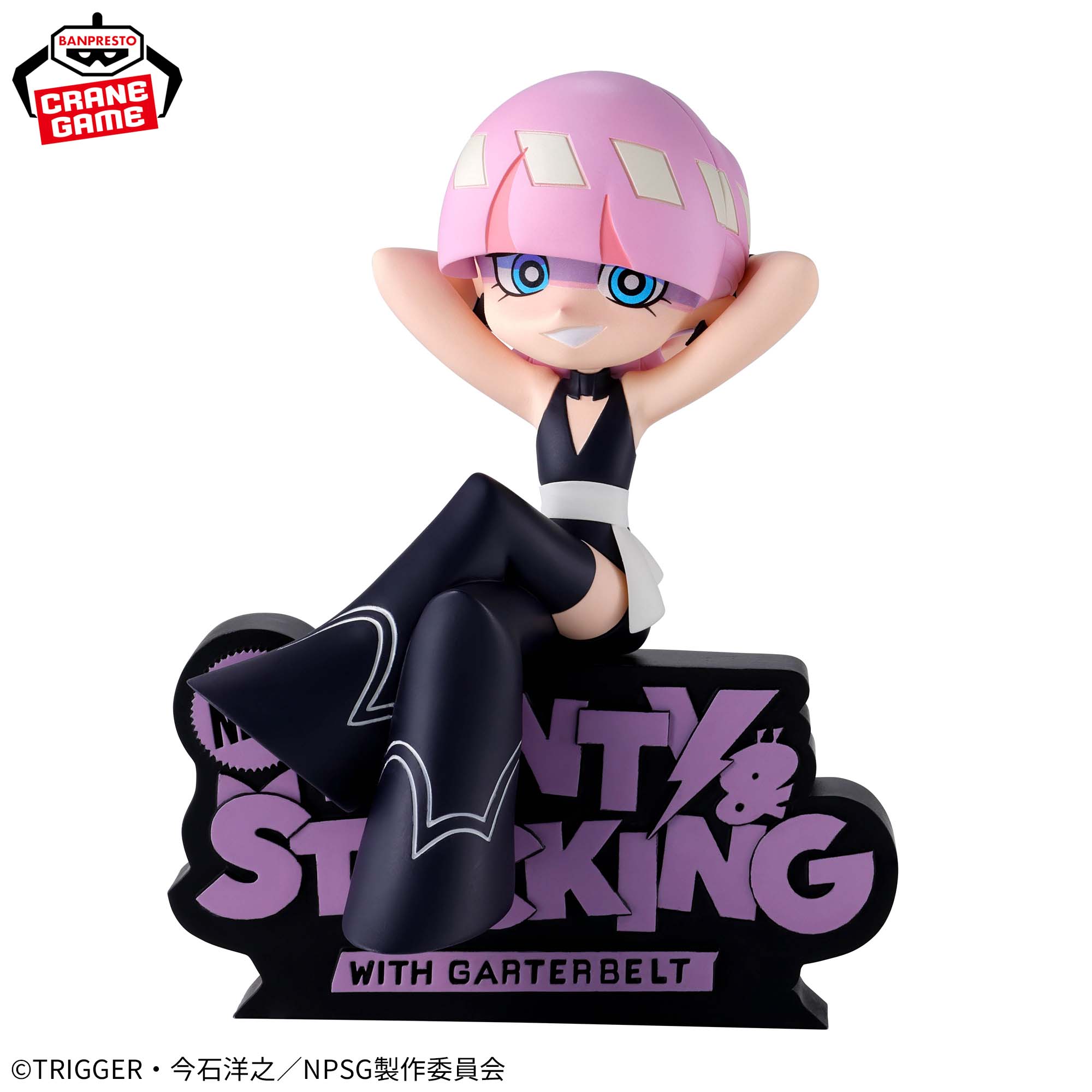 New PANTY & STOCKING with GARTERBELT モニタートップフィギュア～Polyester＆Polyurethane～